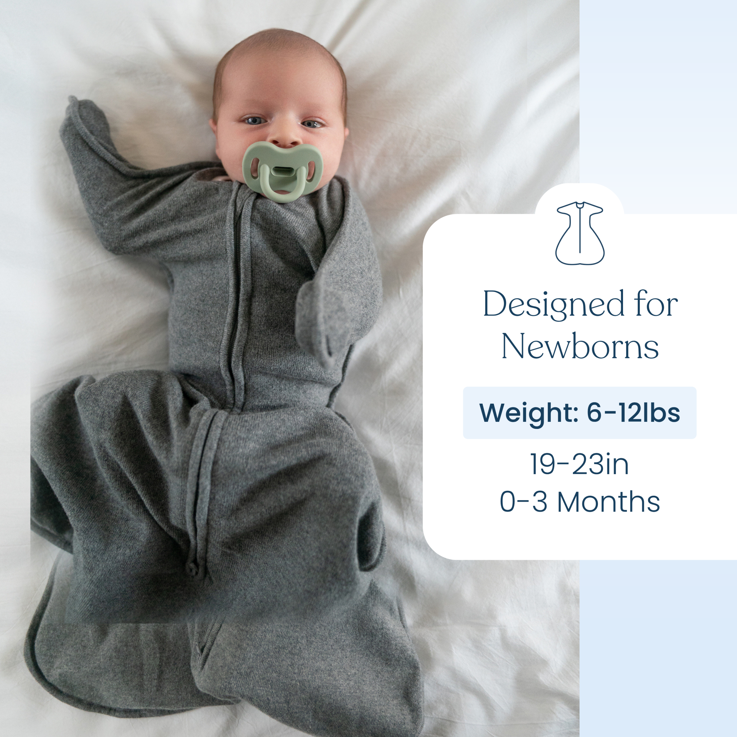 SwaddleStretch™ Newborn Swaddle TOG 0.5 - Image 4