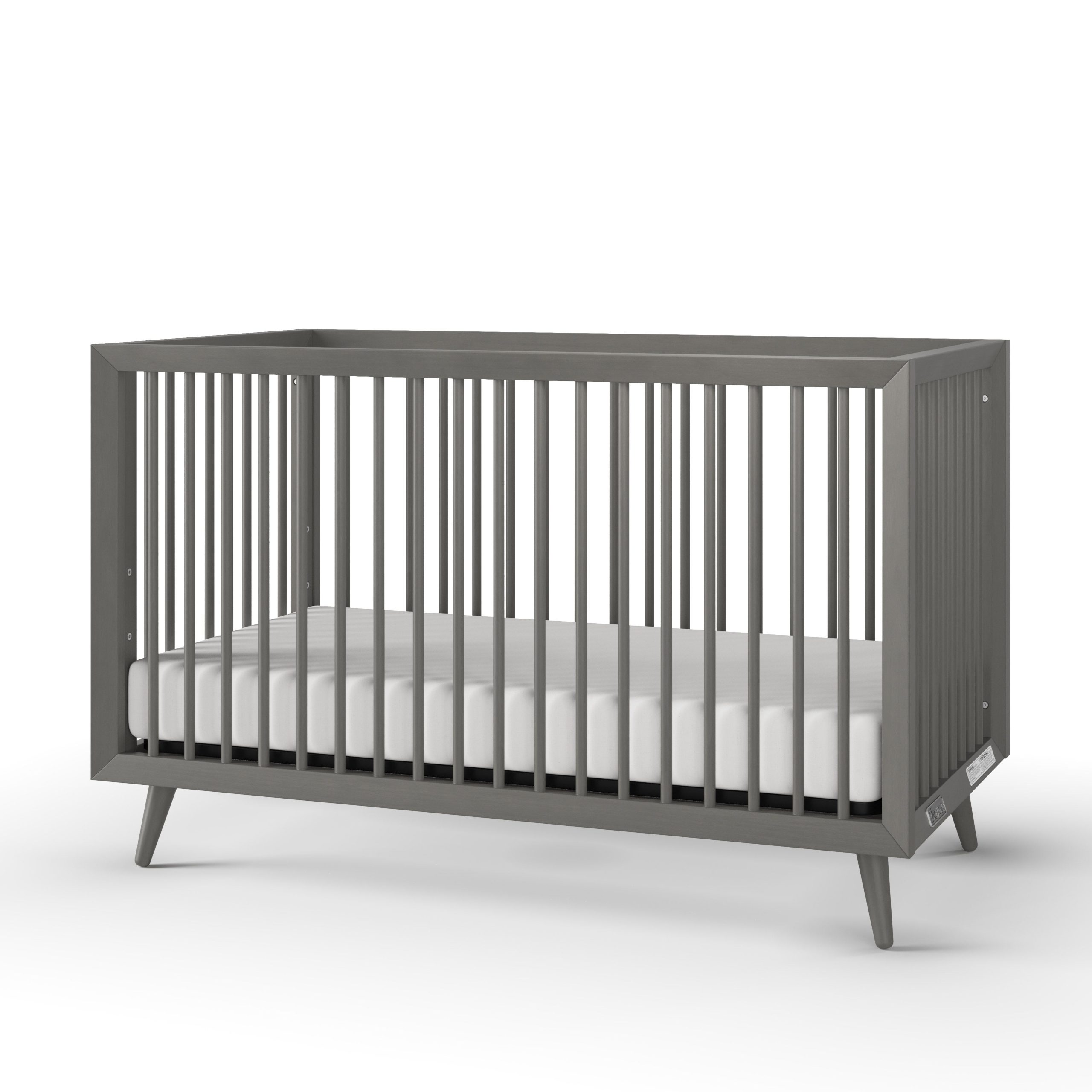 Cranbrook 4-in-1 Convertible Crib. Lunar Gray