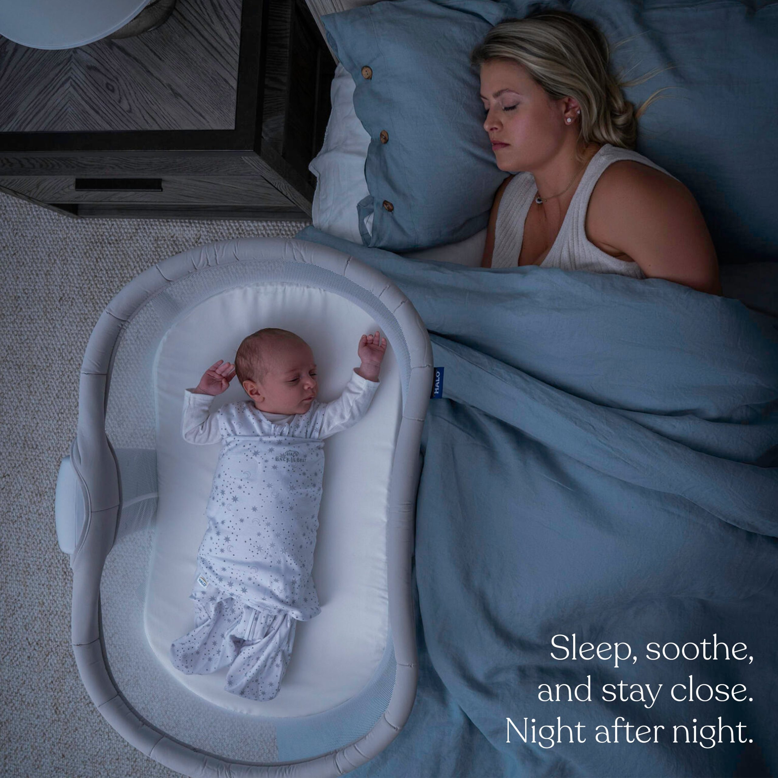 BassiNest® Soothing Swivel Sleeper 3.0 Bassinet - Image 3