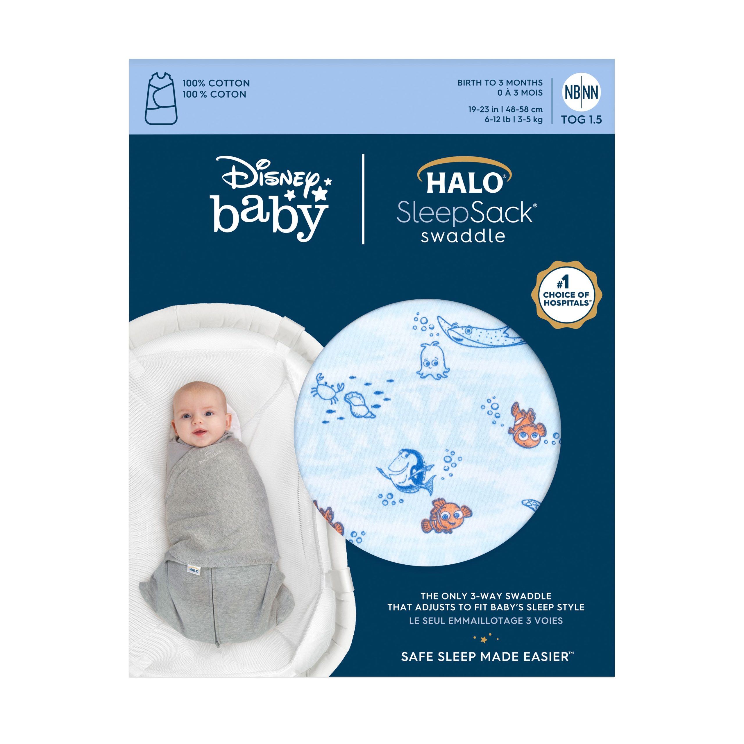 Finding Nemo Swaddle Cotton TOG 1.5 - Image 6