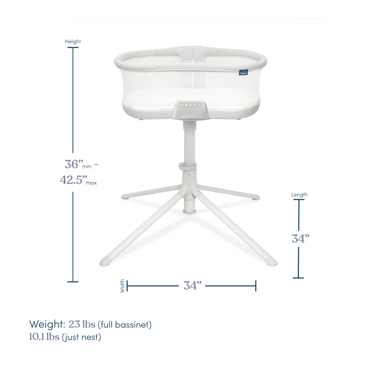 BassiNest® Soothing Swivel Sleeper 3.0 Bassinet - Image 11