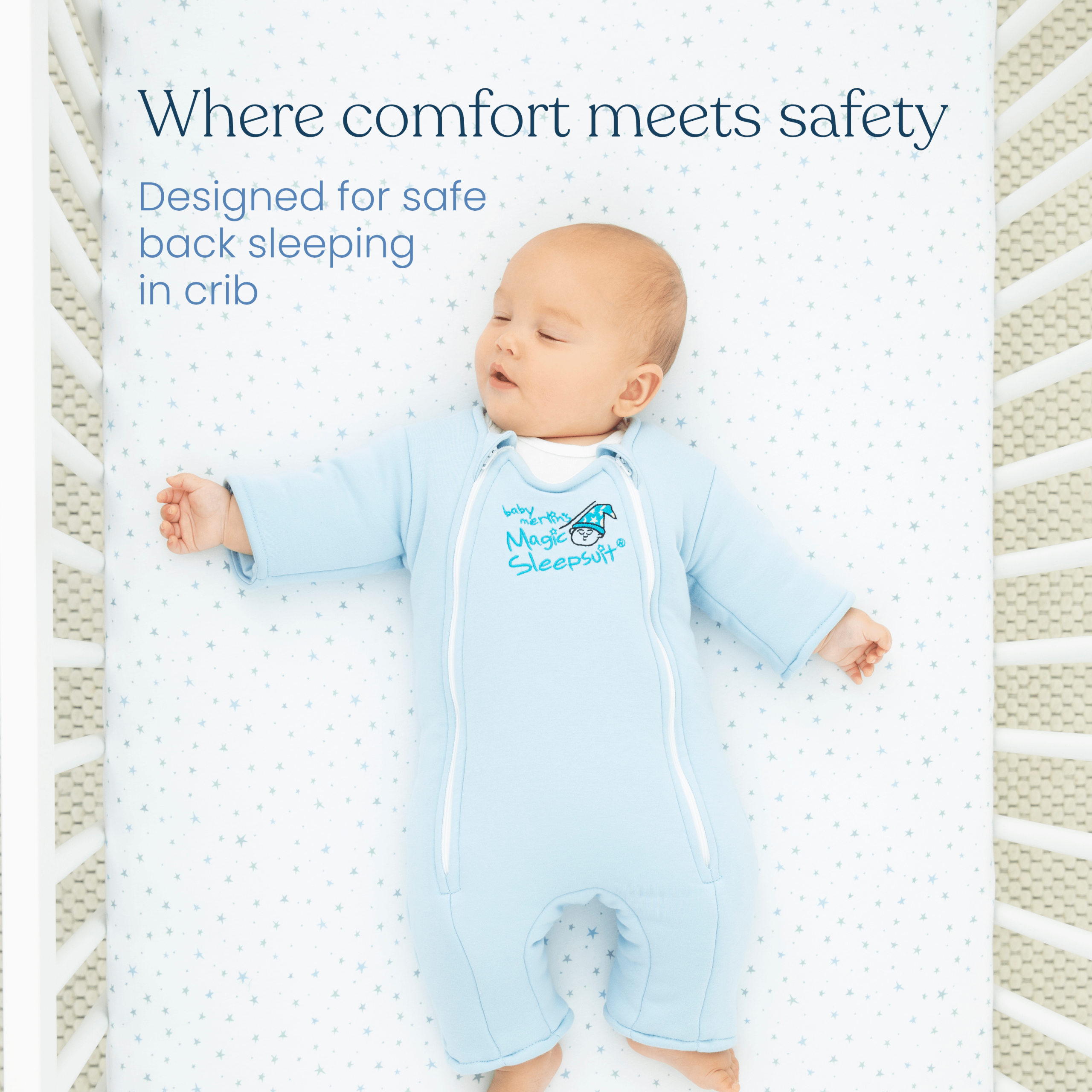 Baby Merlin's Magic SleepsuitĀ® Micro-Fleece - Image 5