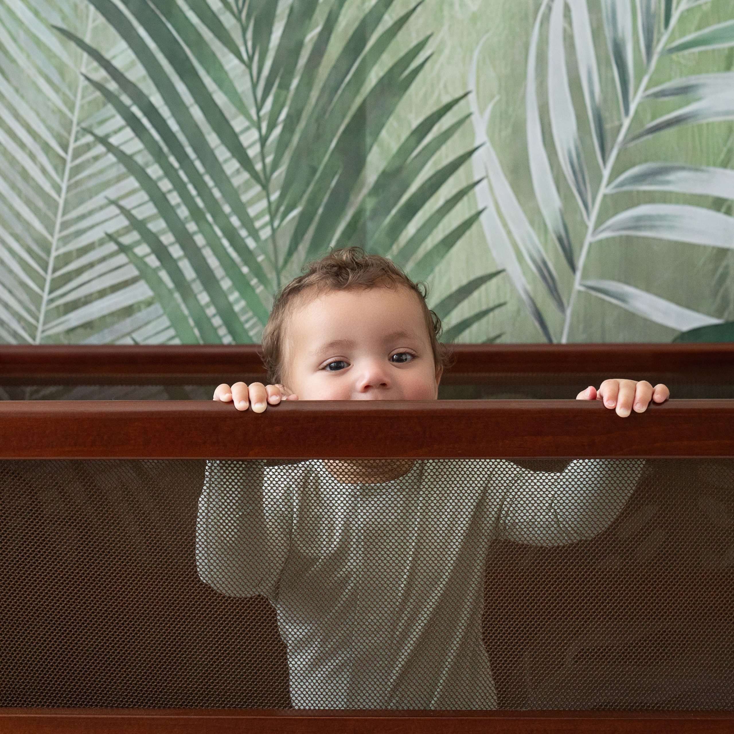 3-in-1 Convertible Full Size Breathable Mesh Crib - Image 3