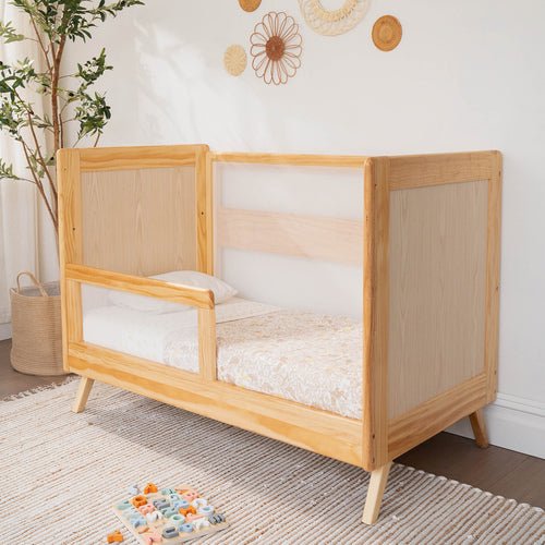 3-in-1 Convertible Full Size Breathable Mesh Crib - Image 8