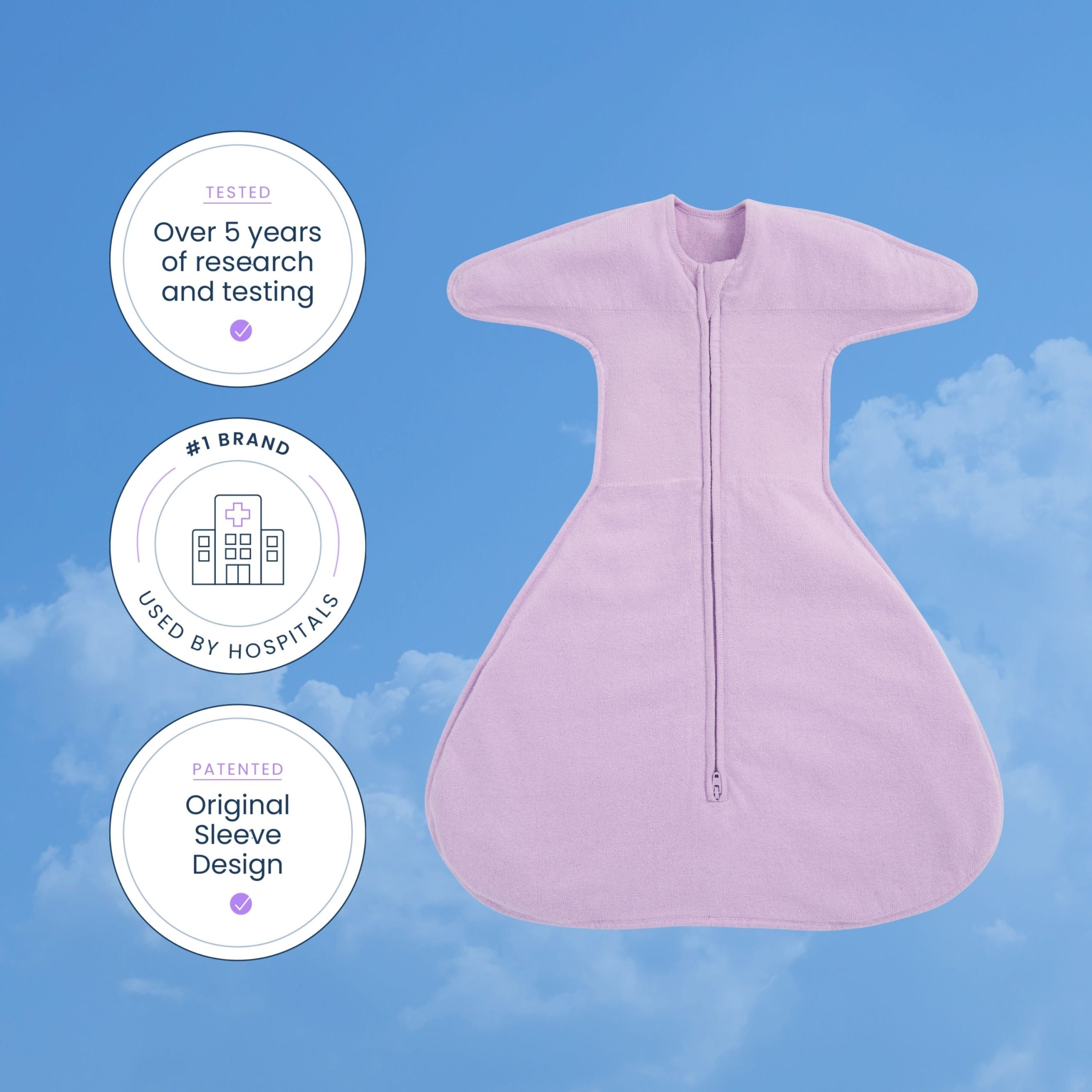 SwaddleStretch™ Newborn Swaddle TOG 0.5 - Image 2