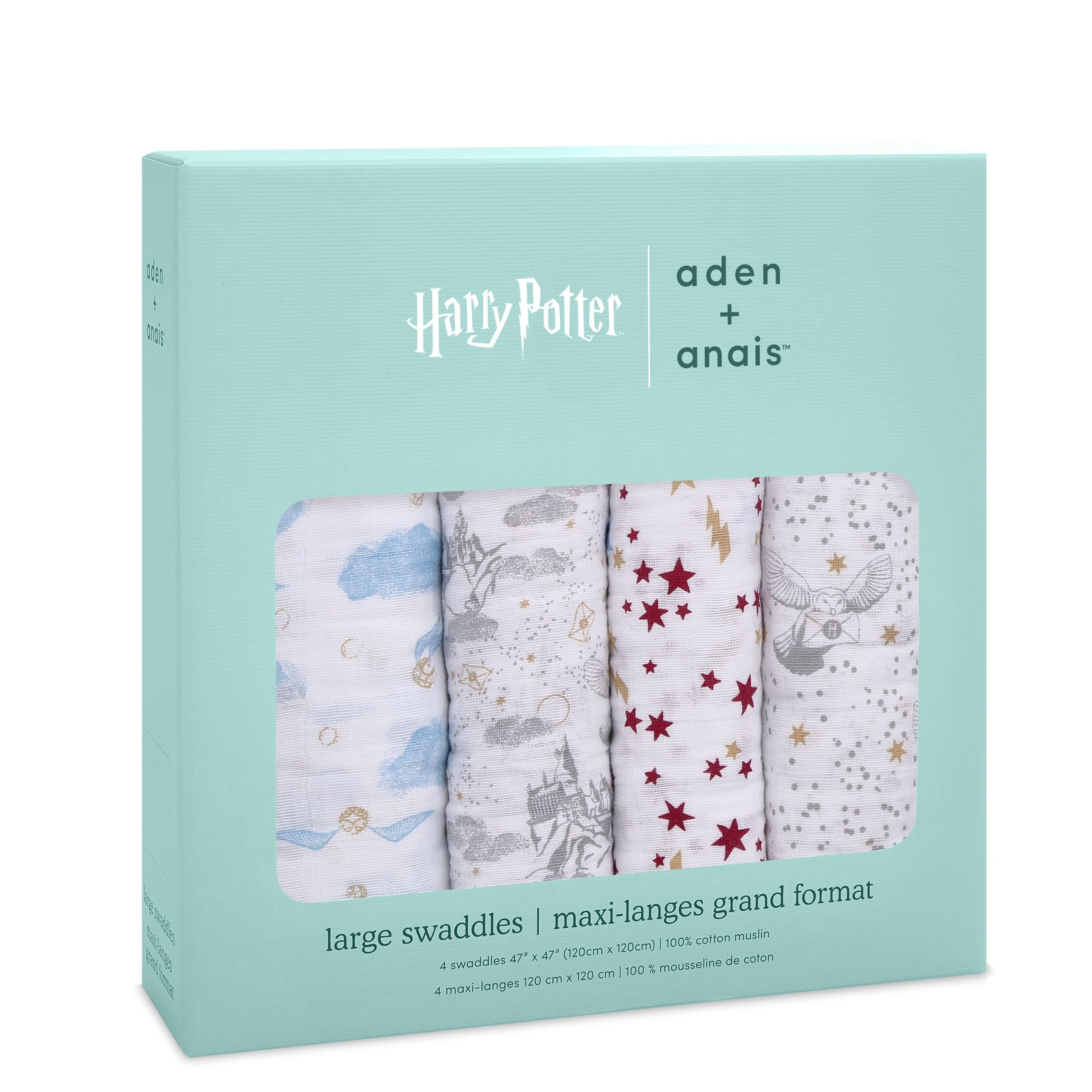boutique iconic 100% cotton muslin swaddle blanket 4 pack - Image 8