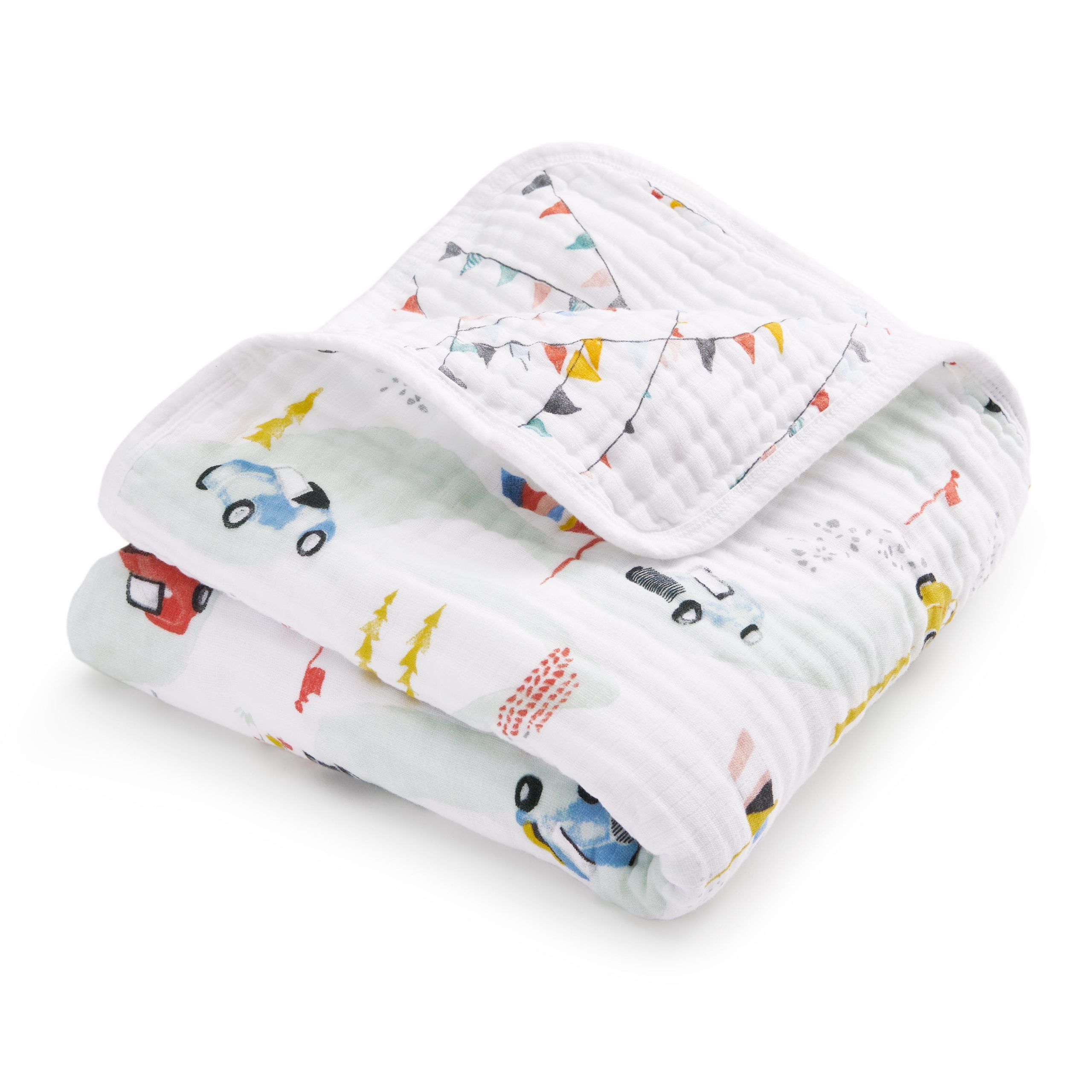essentials cotton muslin dream blanket