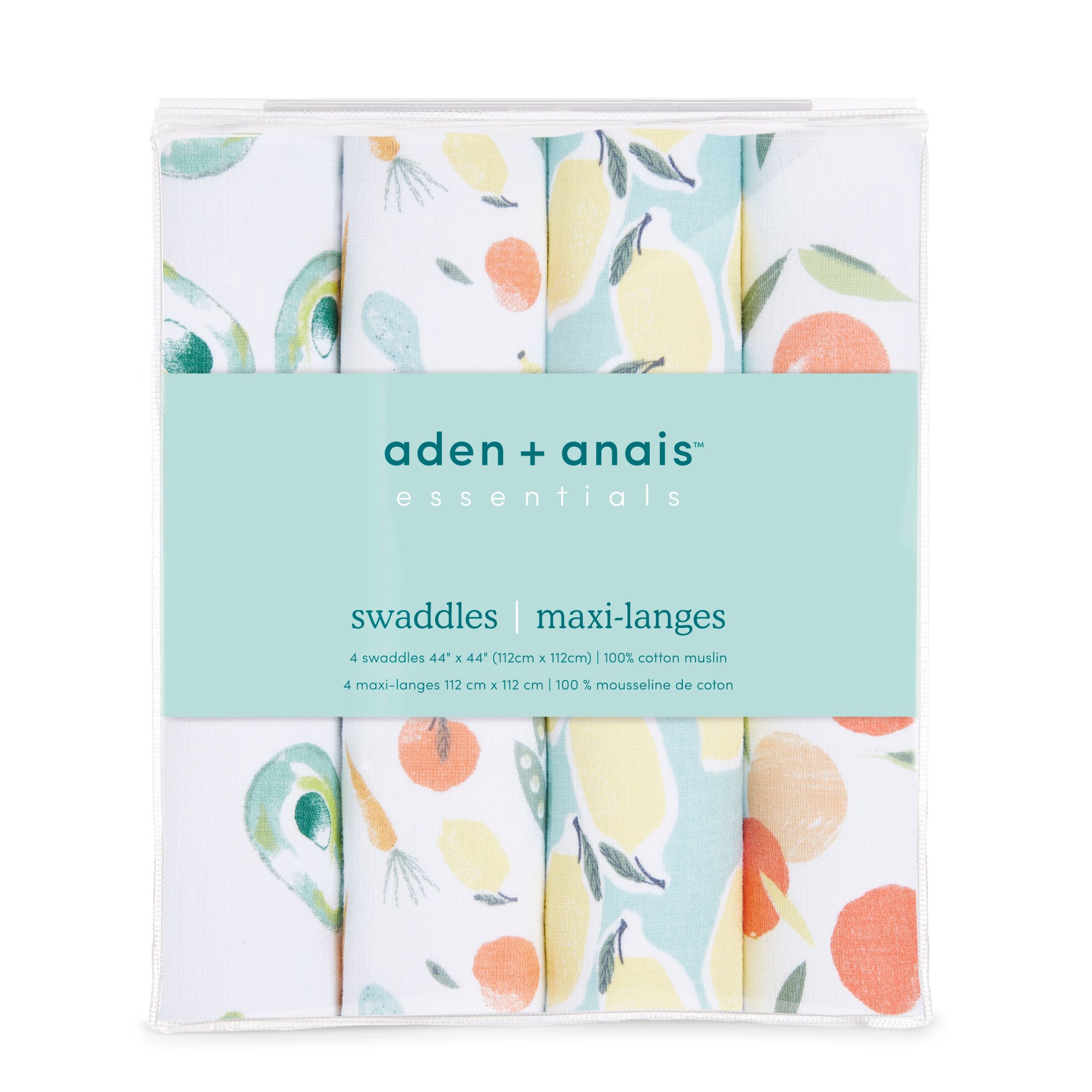 essentials cotton muslin swaddle blanket 4 pack - Image 6
