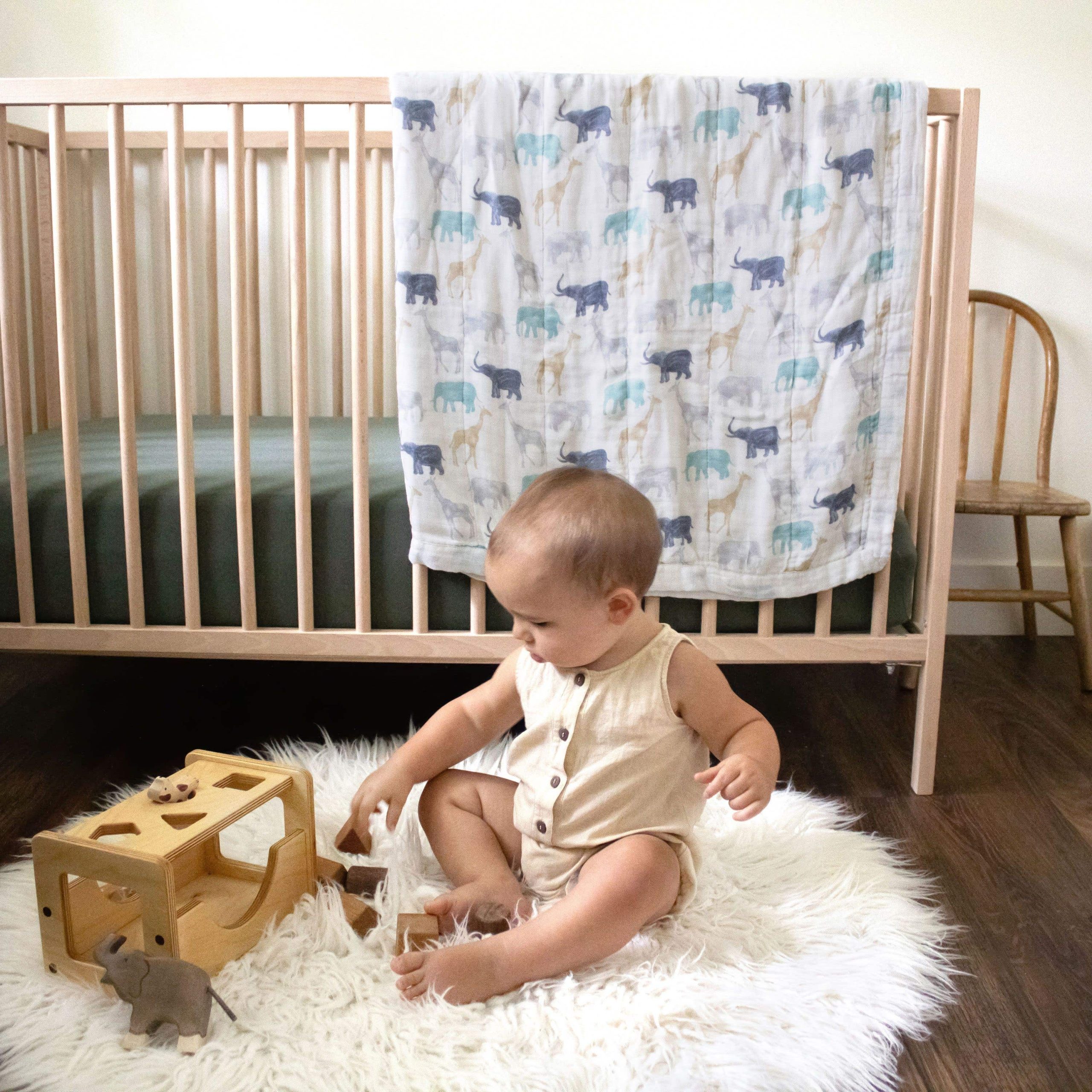 boutique silky soft muslin dream blanket - Image 3