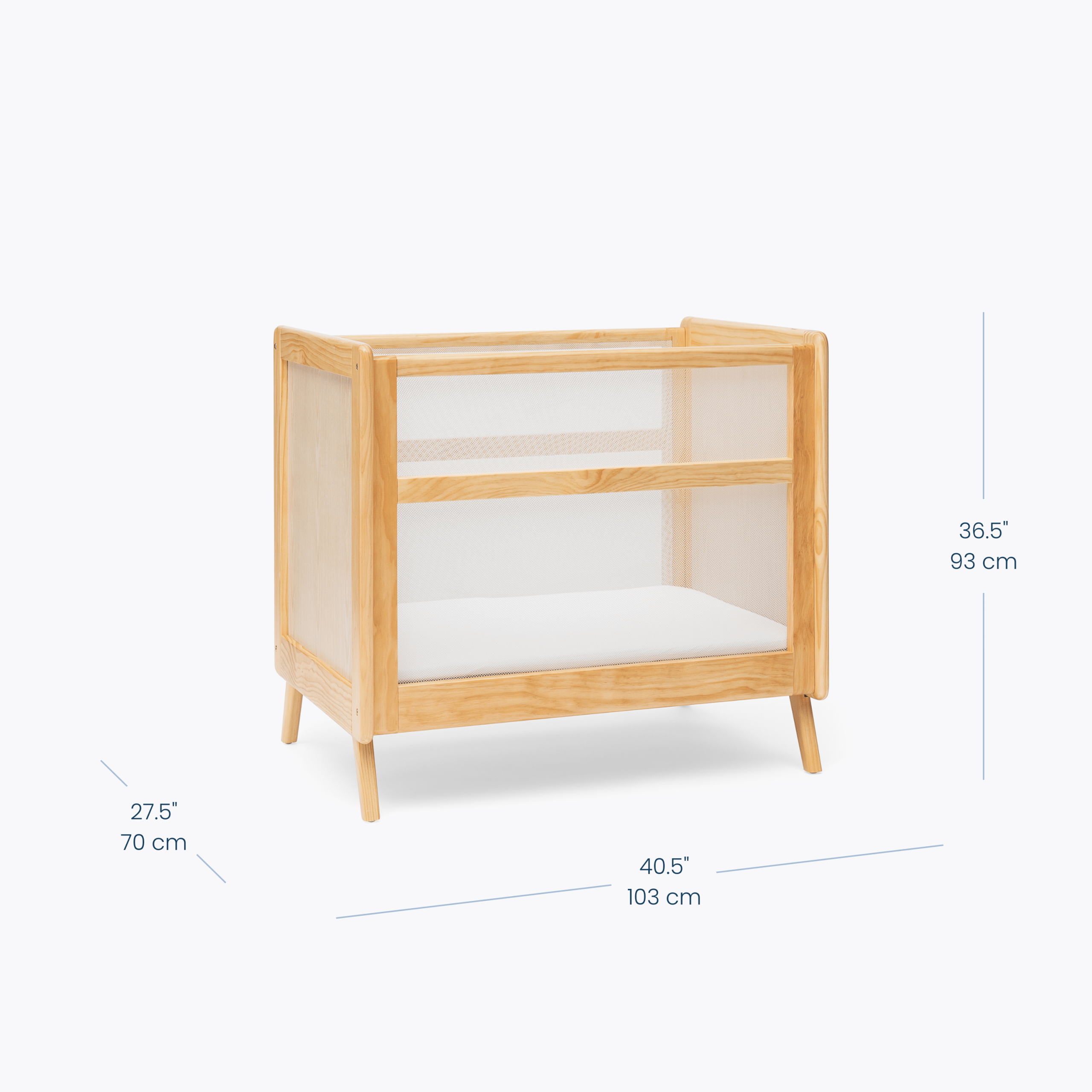 Mini Breathable Mesh Crib - Image 5