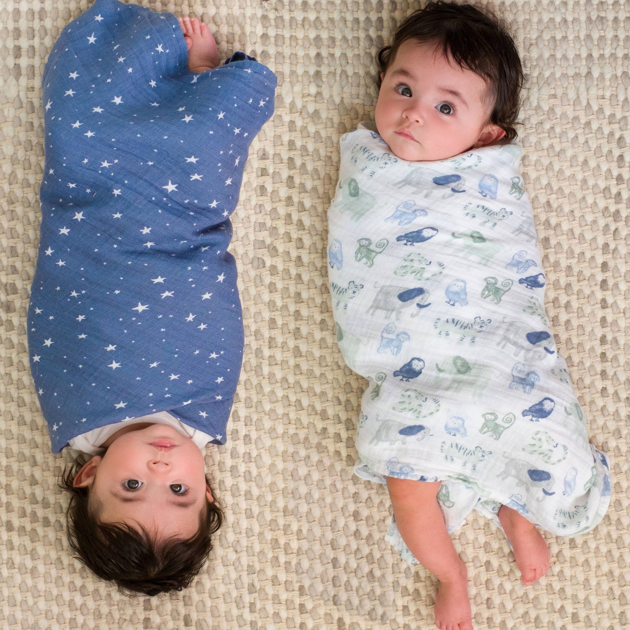 essentials cotton muslin swaddle blanket 4 pack - Image 5