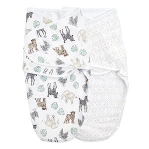 essentials swaddle wrap quick change 2 pack