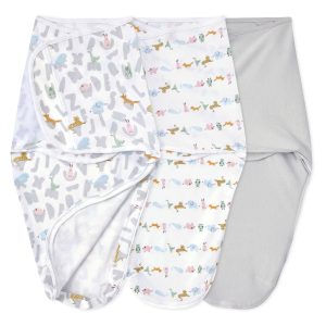essentials easy swaddle wrap quick change 3 pack TOG 1.0