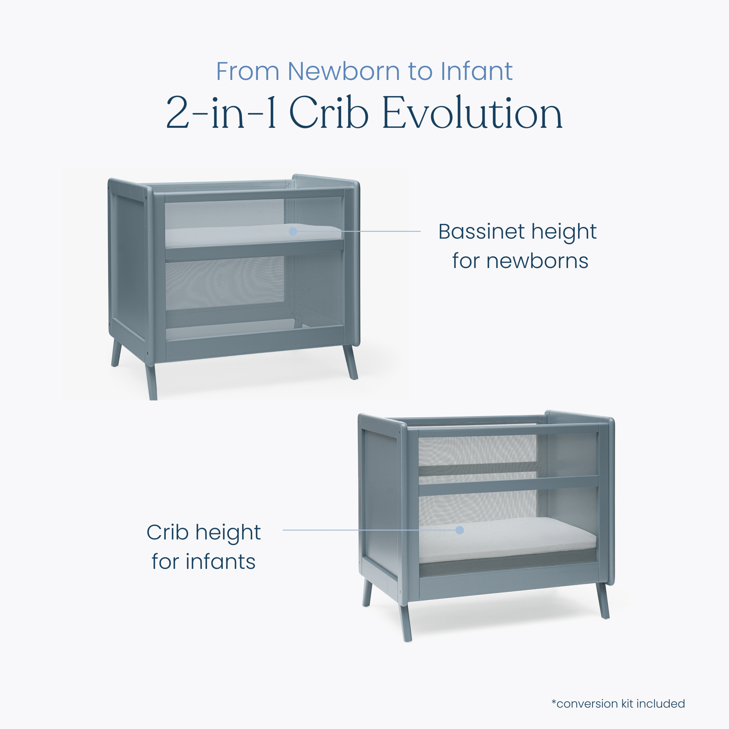 Mini Breathable Mesh Crib - Image 4