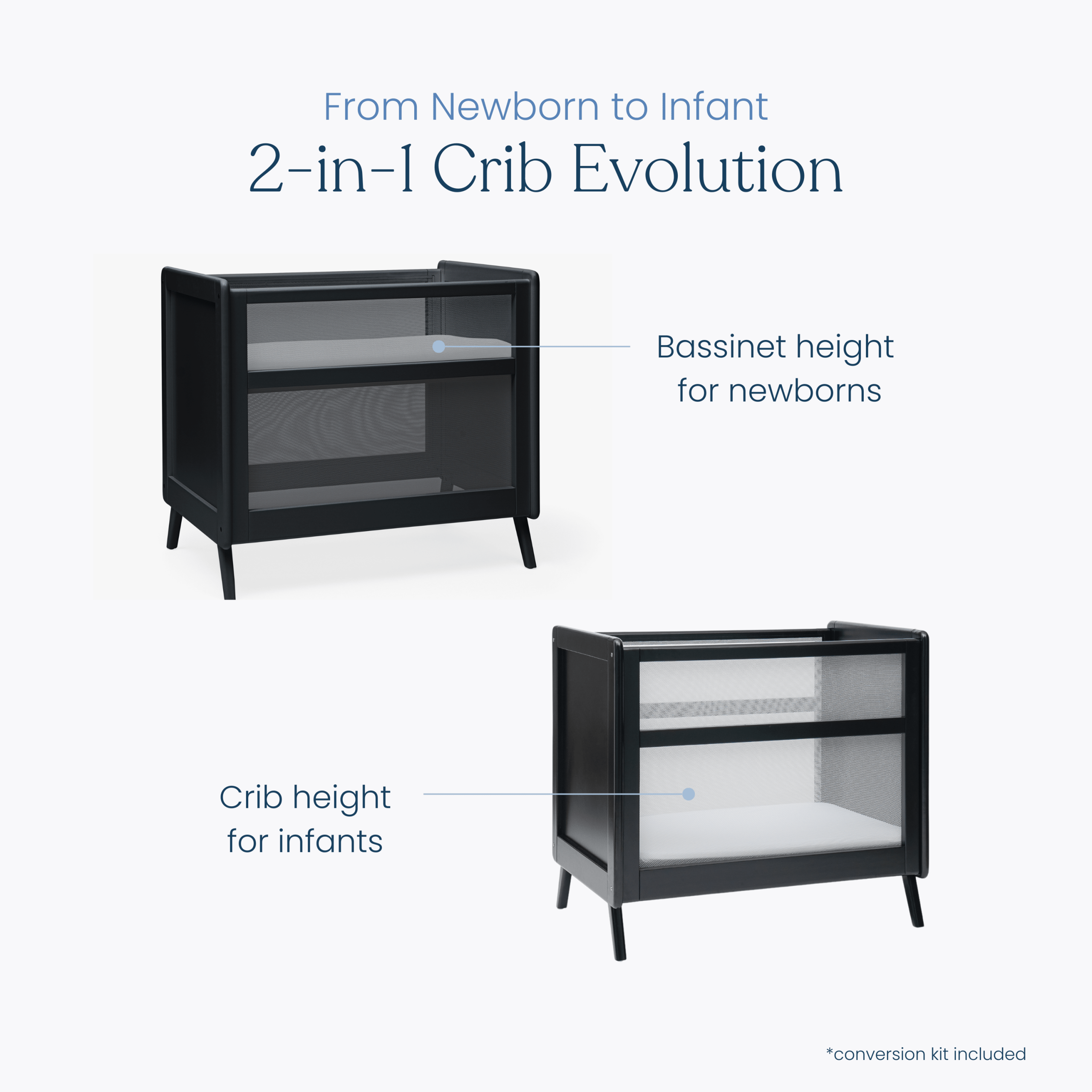 Mini Breathable Mesh Crib - Image 4