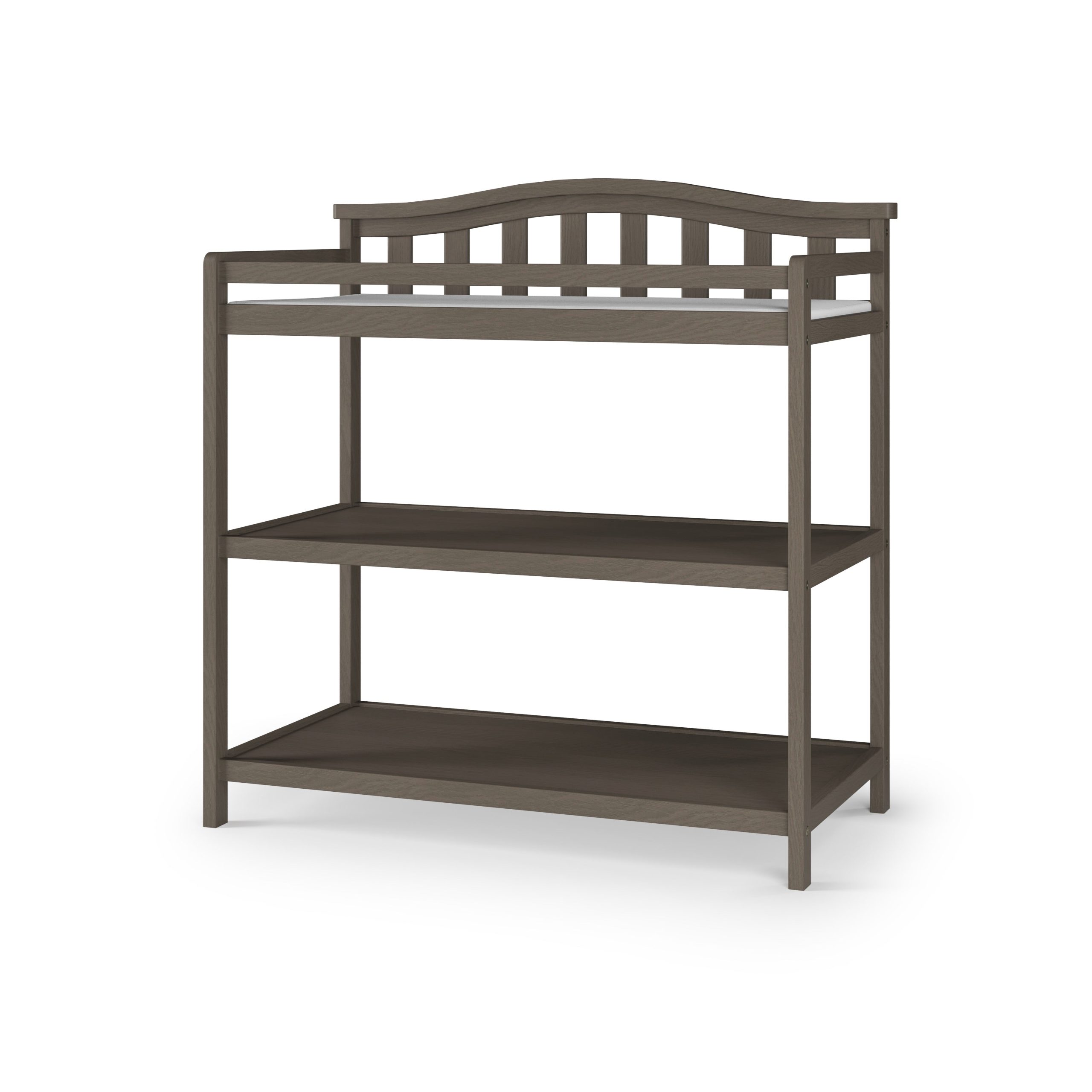 Arch Top Baby Changing Table. Dapper Gray - Image 6
