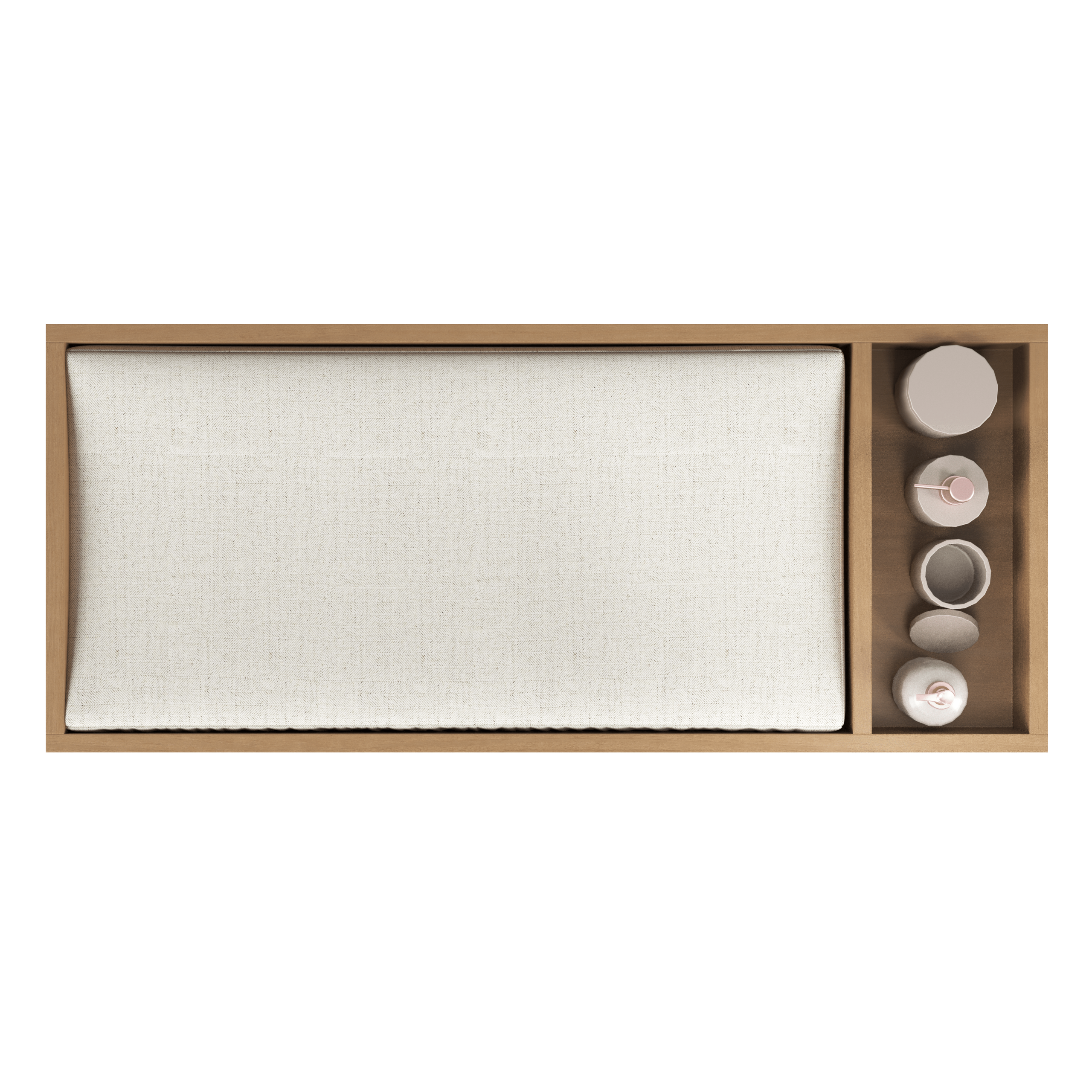 Legacy Changing Table Topper. Biscotti - Image 2