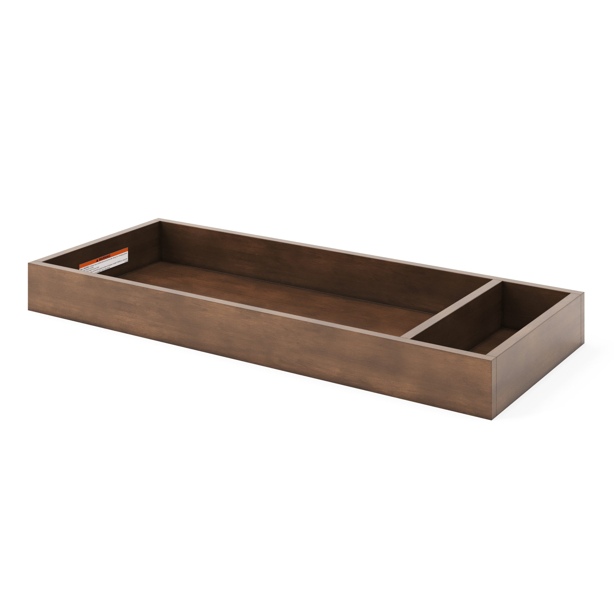 F01792 - Universal Changing Table Topper for Dresser. Cocoa Bean