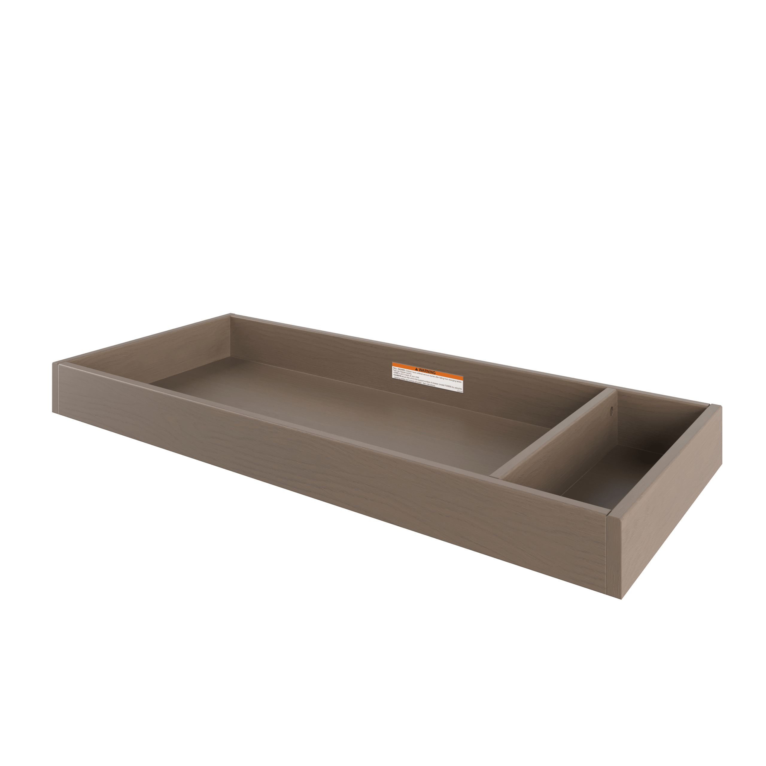 F01792 - Universal Changing Table Topper. Dusty Heather