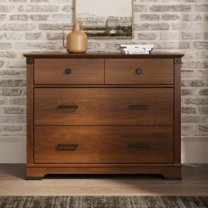 Redmond 3 Drawer Dresser. Coach Cherry