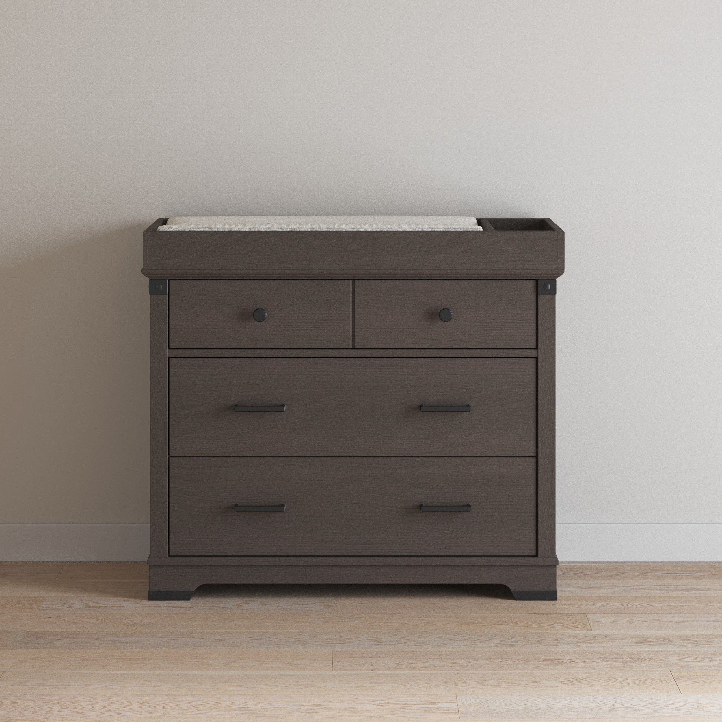F01792 - Universal Changing Table Topper. Dapper Gray - Image 6