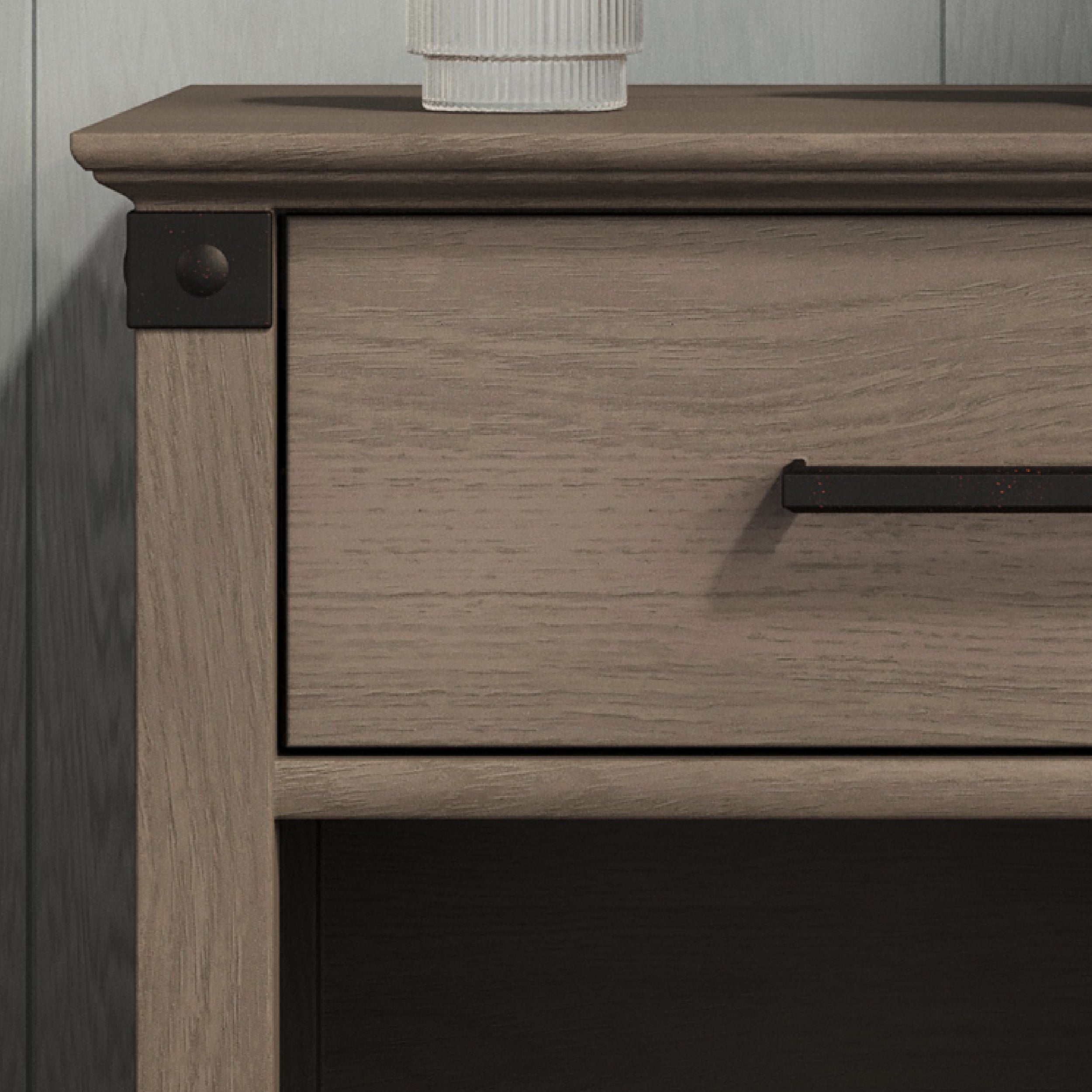 Redmond Nightstand. Dapper Gray - Image 7
