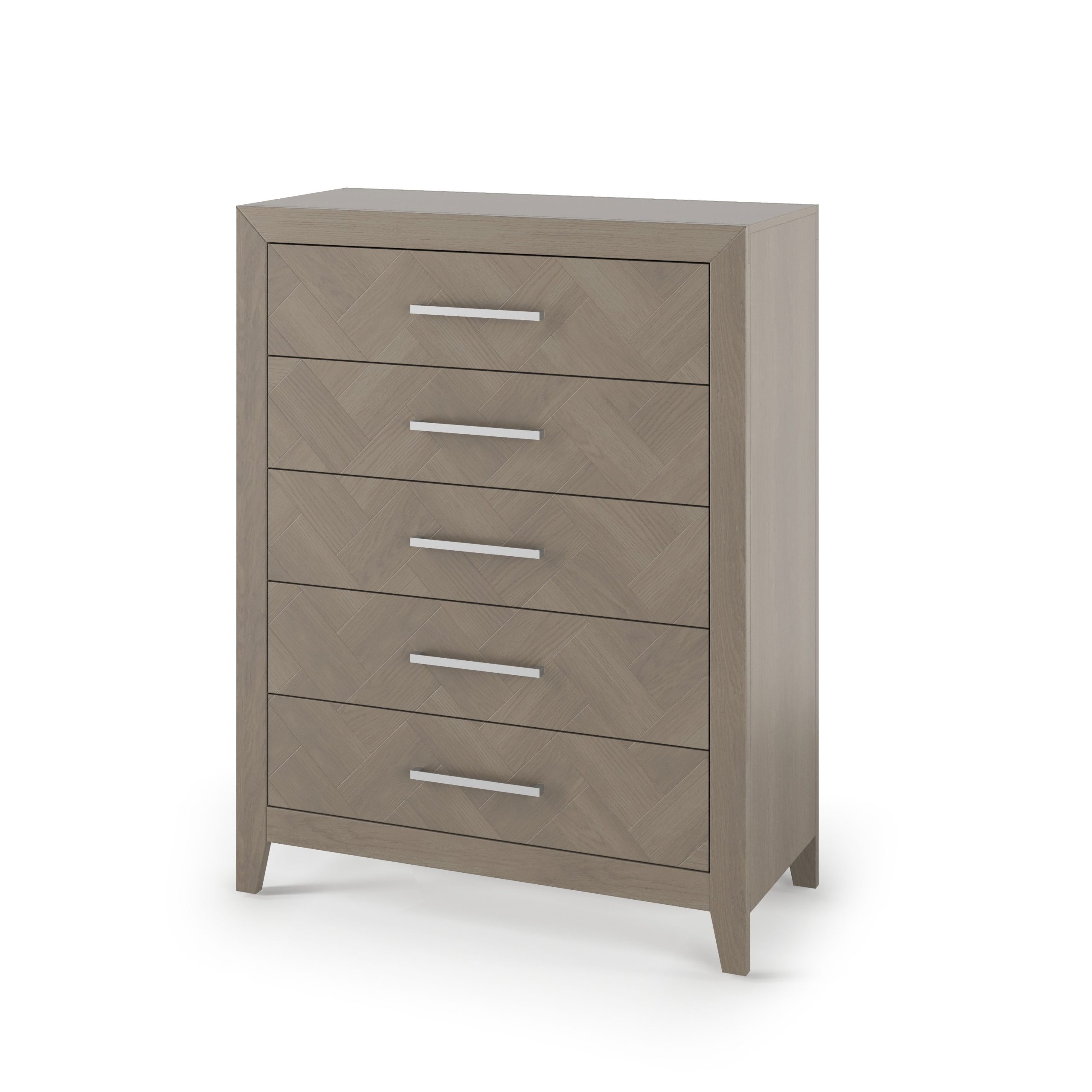Kieran 5-Drawer Chest. Crescent Gray - Image 2