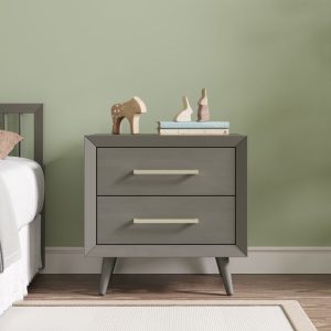 Cranbrook Nightstand. Lunar Gray