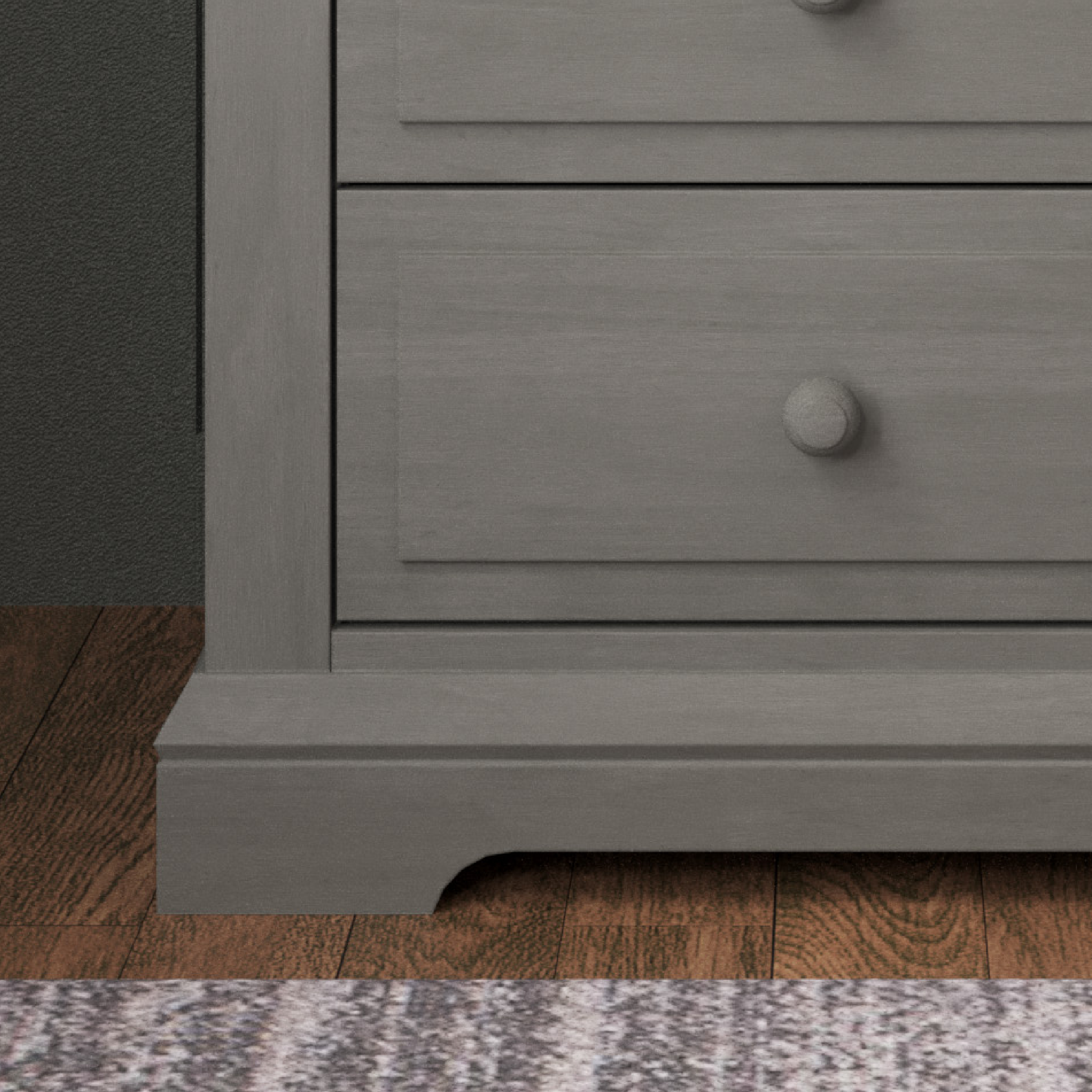Jordyn Nightstand. Ready-to-Assemble. Lunar Gray - Image 12