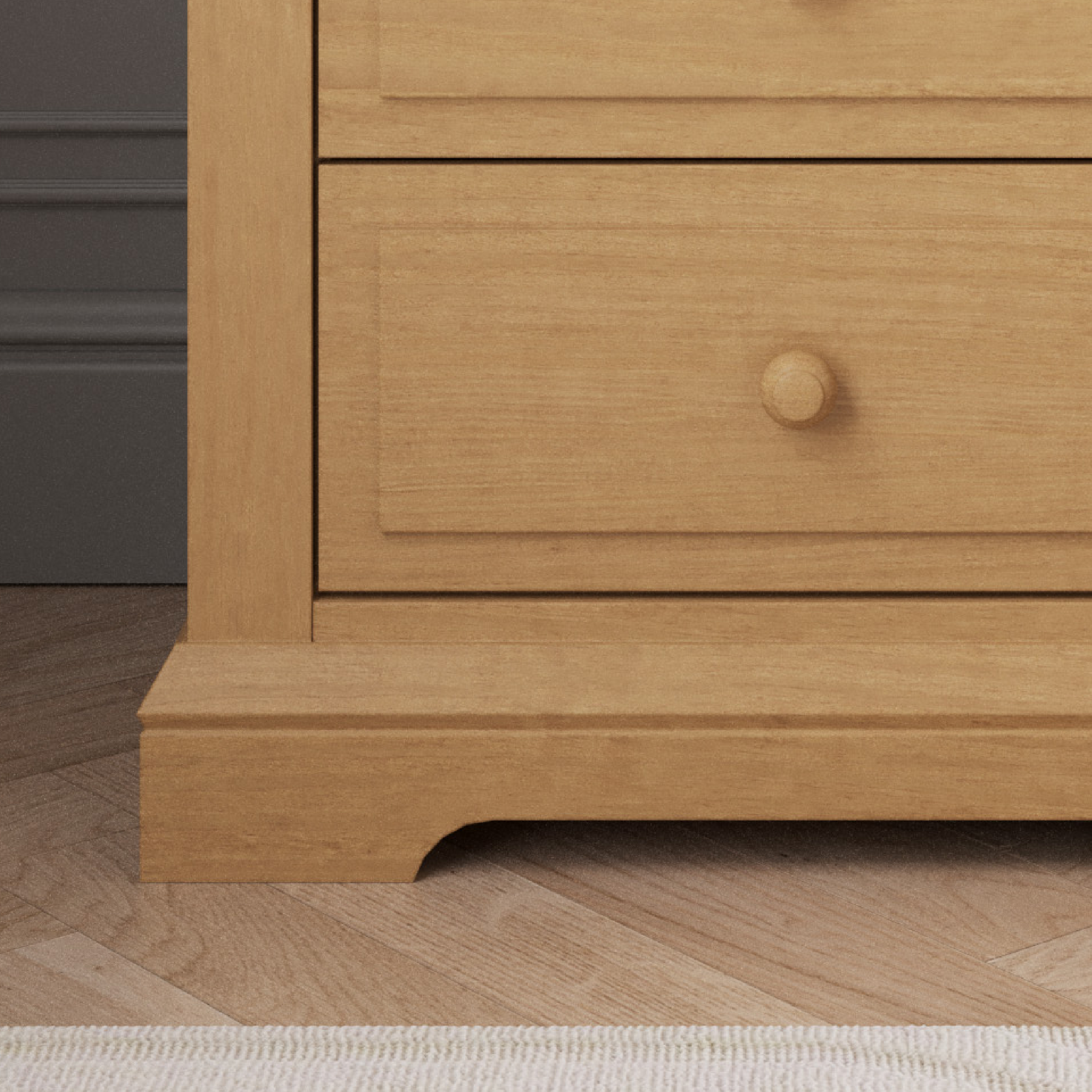Jordyn Nightstand. Ready-to-Assemble. Biscotti - Image 6