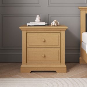 Jordyn Nightstand. Ready-to-Assemble. Biscotti
