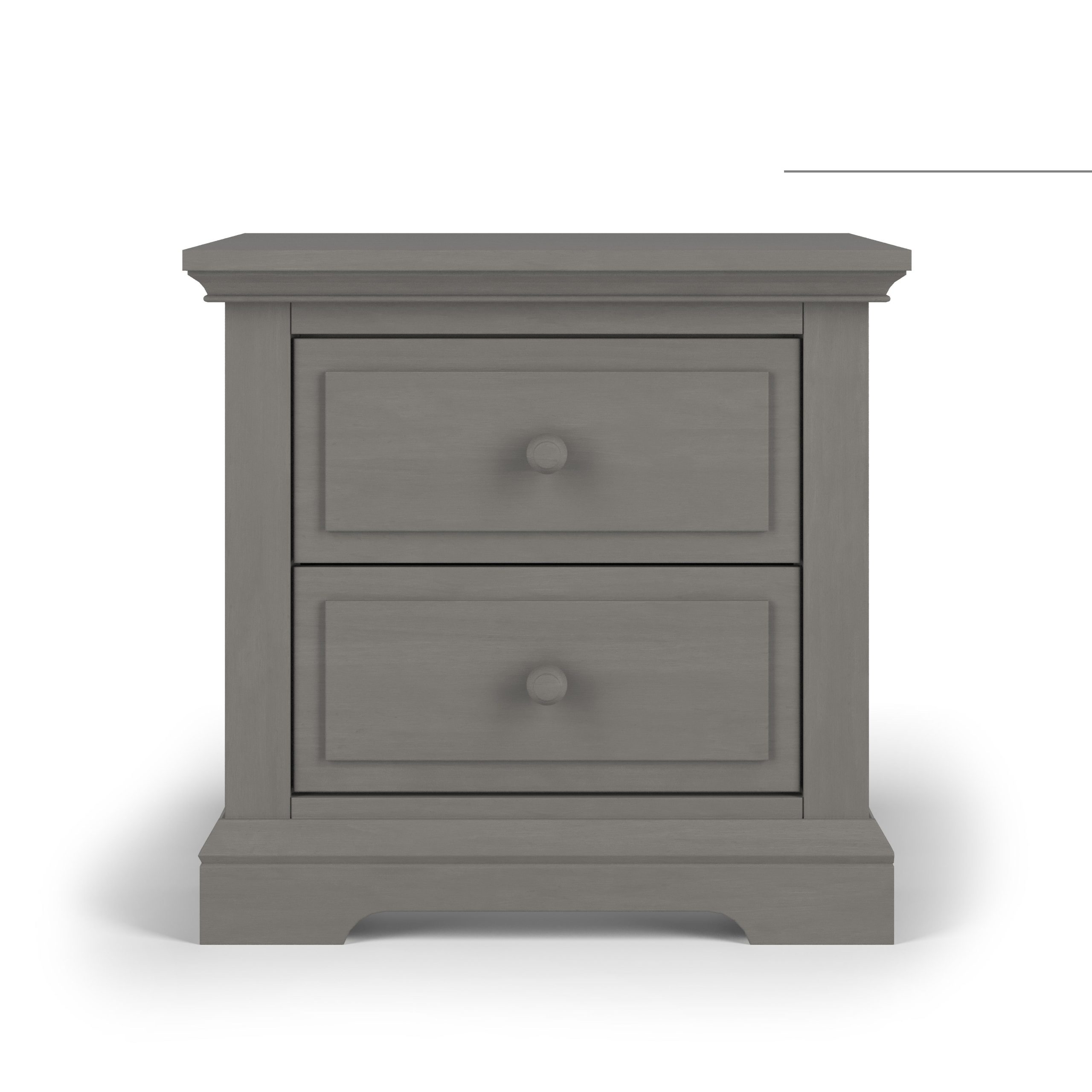 Jordyn Nightstand. Ready-to-Assemble. Lunar Gray - Image 4