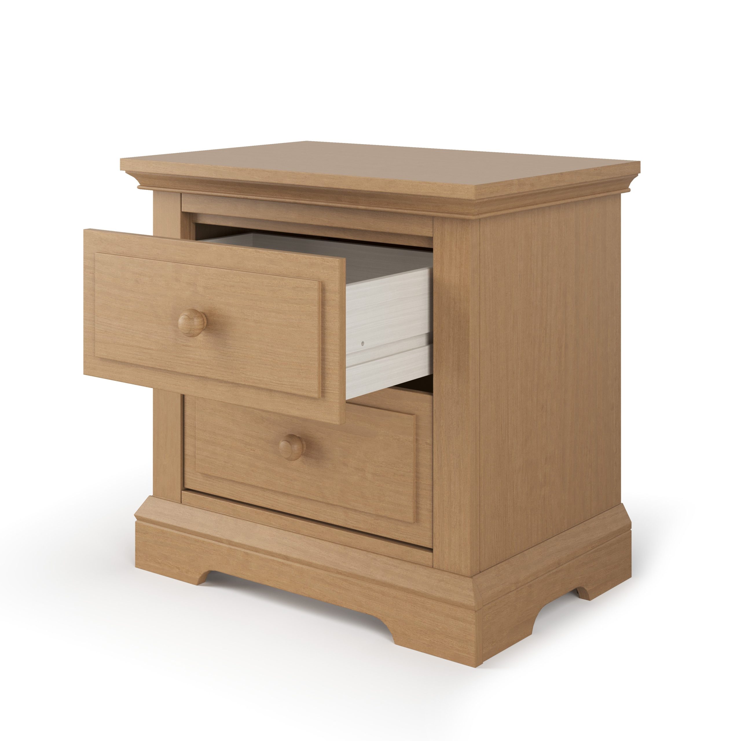 Jordyn Nightstand. Ready-to-Assemble. Biscotti - Image 9