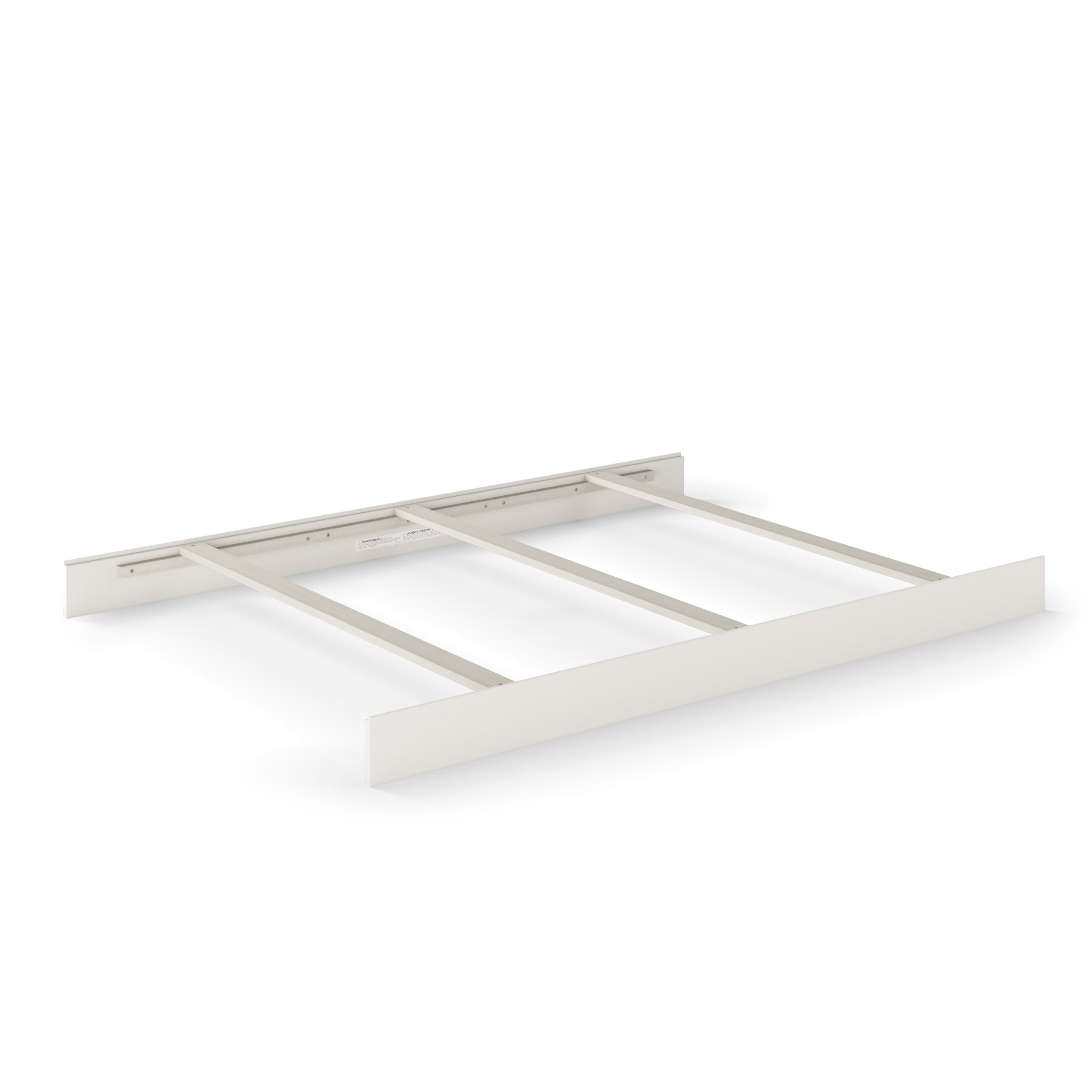 F06401 - Full-Size Bed Rails. Brushed Cotton