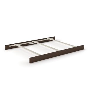 F06401 - Full-Size Bed Rails. Brushed Truffle