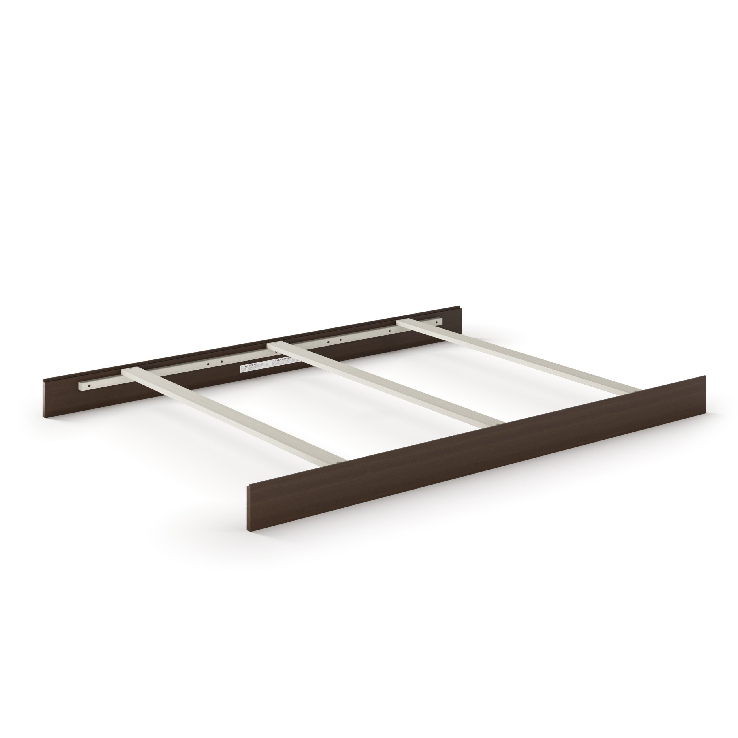 F06401 - Full-Size Bed Rails. Brushed Truffle
