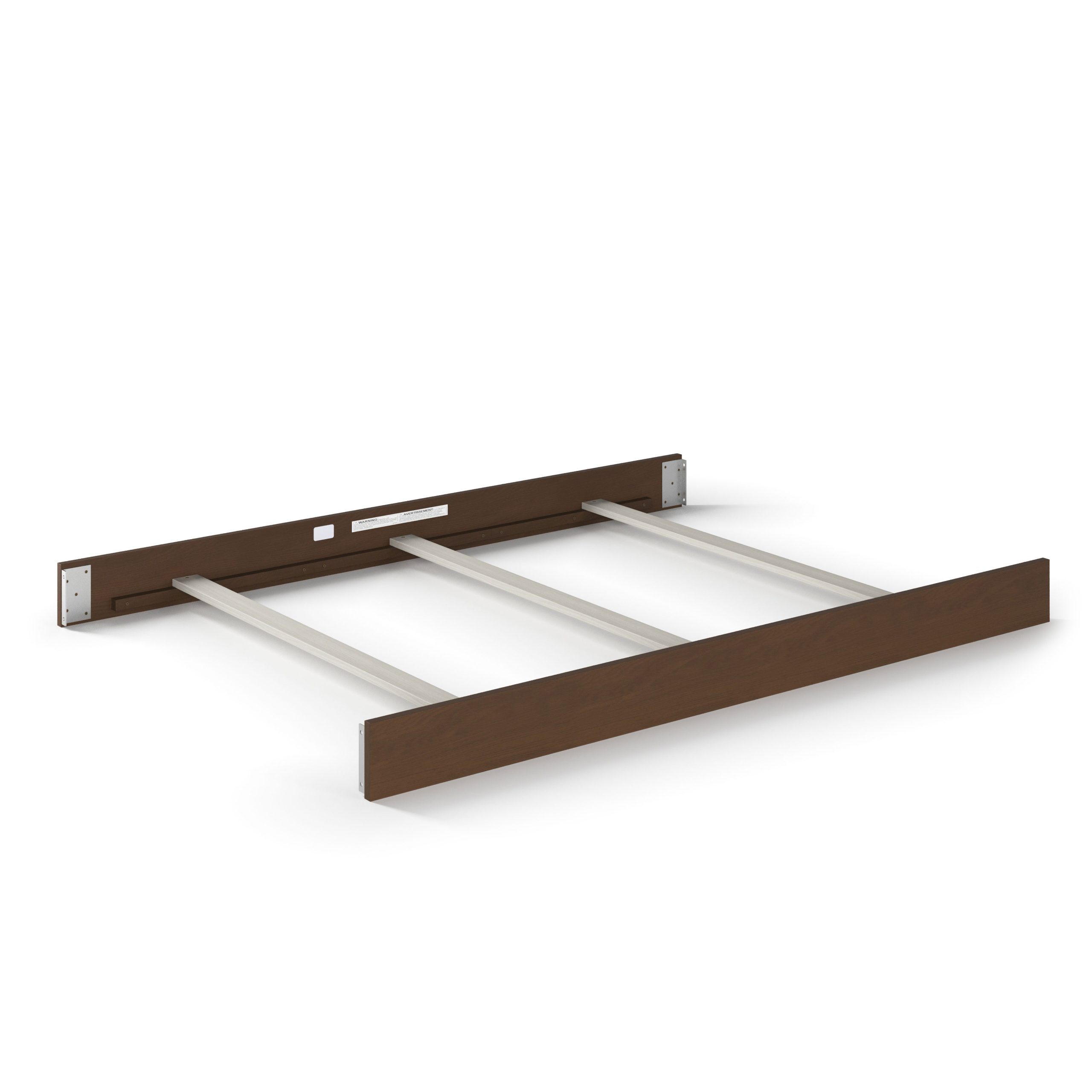 F06424 - Full-Size Bed Rails. Toasted Chestnut