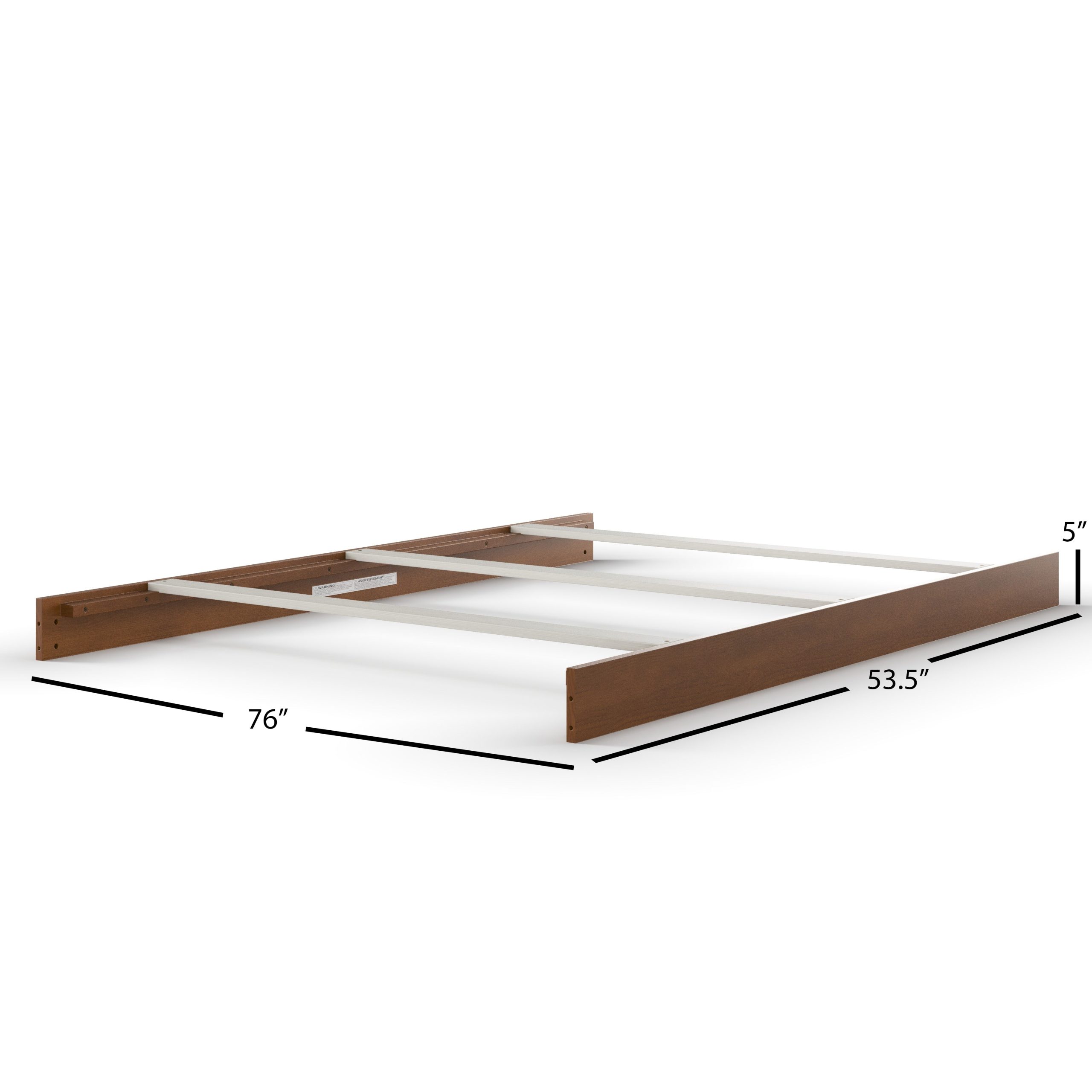 F06474 - Full-Size Bed Rails. Coach Cherry - Image 2