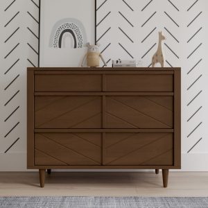Surrey Hill 3 Drawer Dresser. Toasted Chestnut
