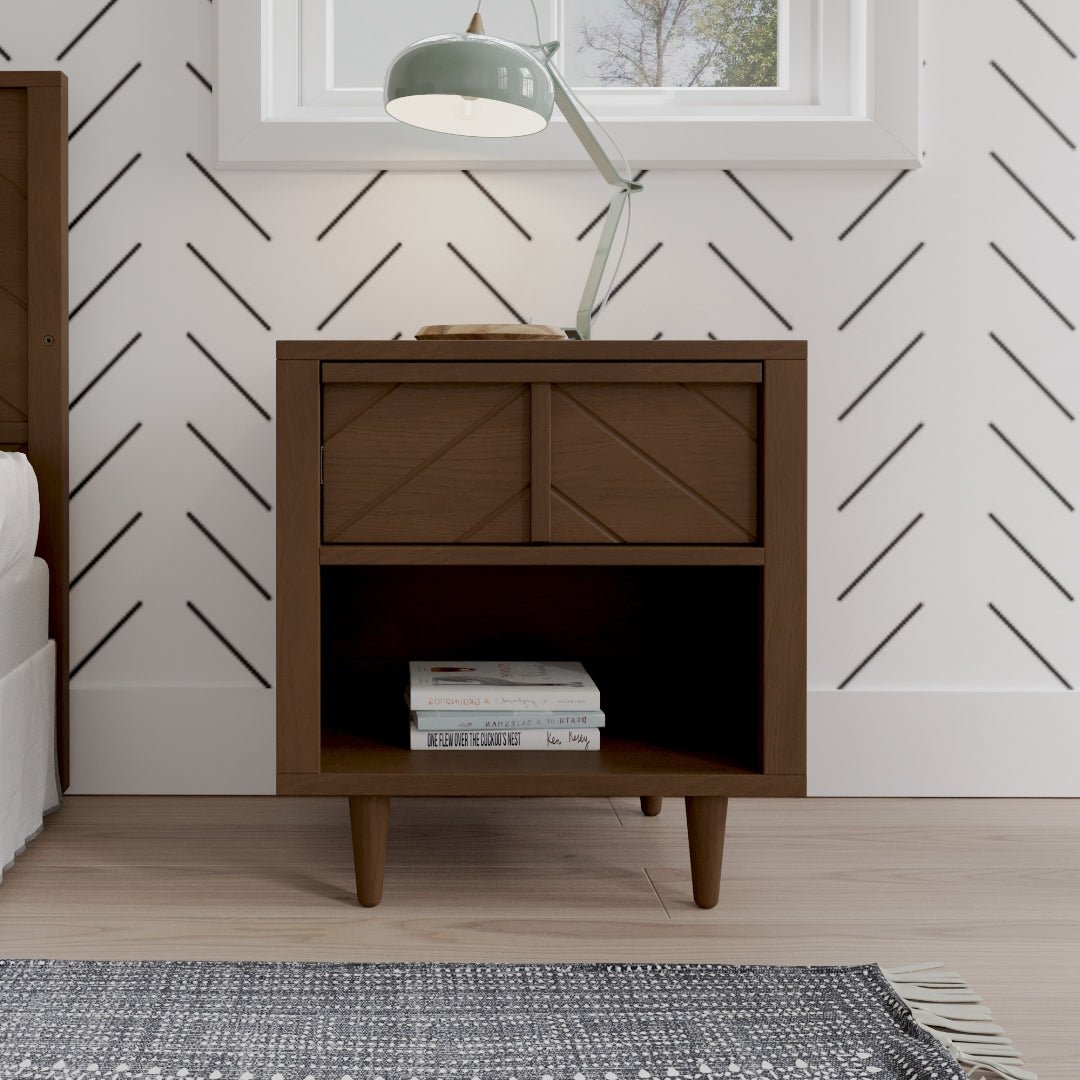Surrey Hill Nightstand. Toasted Chestnut
