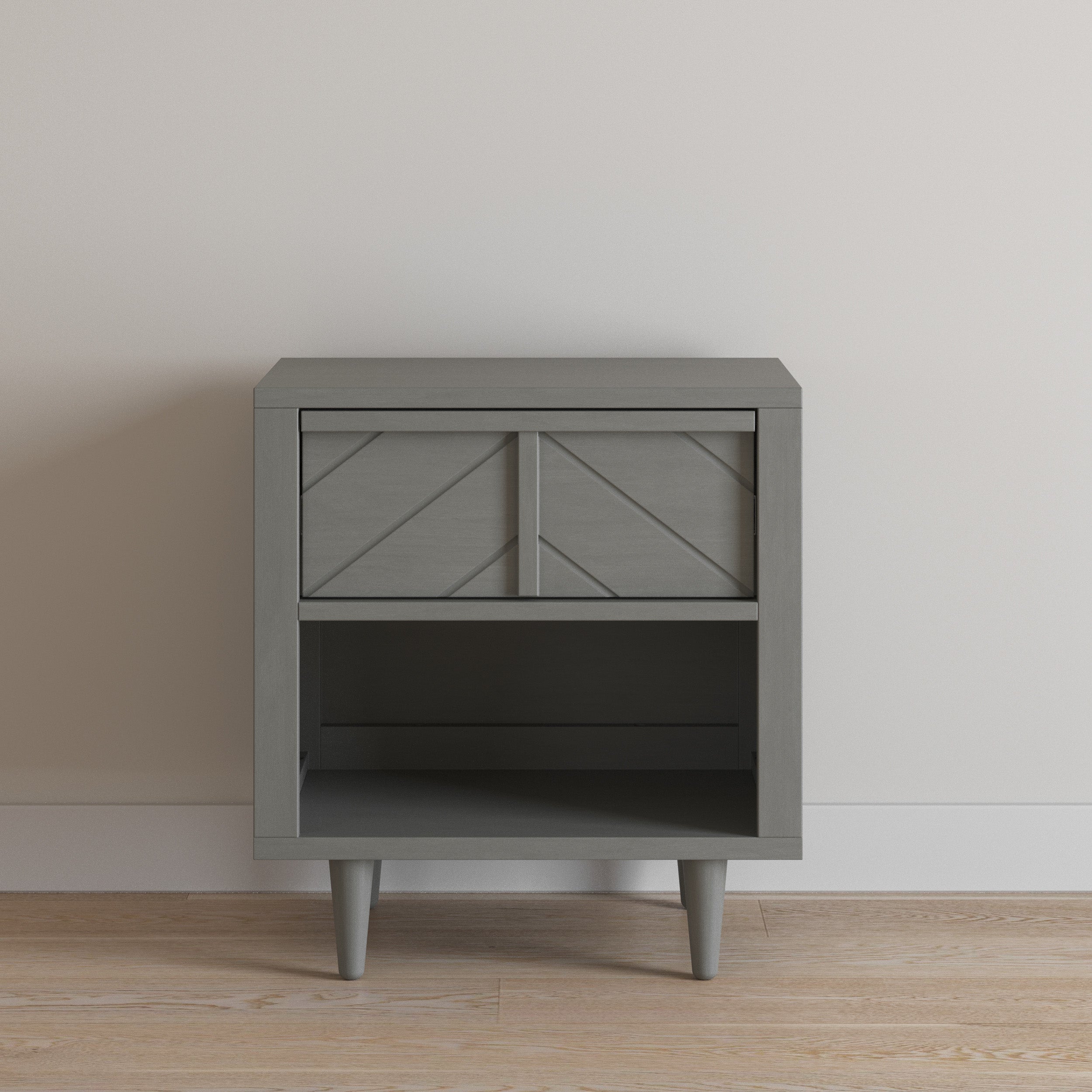Surrey Hill Nightstand. Lunar Gray - Image 2