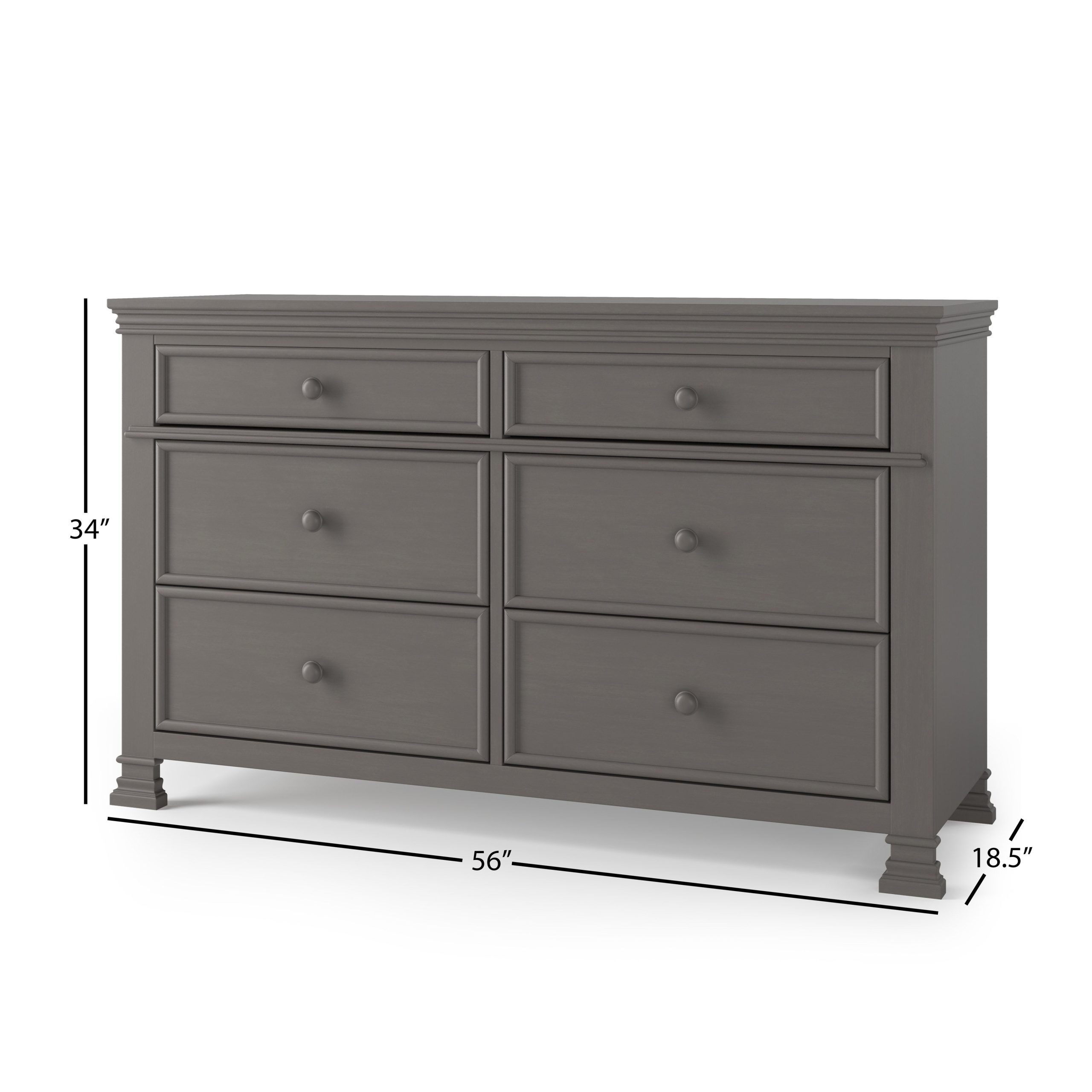 Westgate 4-Piece Nursery Set with Crib. Dresser. Chest and Nightstand - Image 4