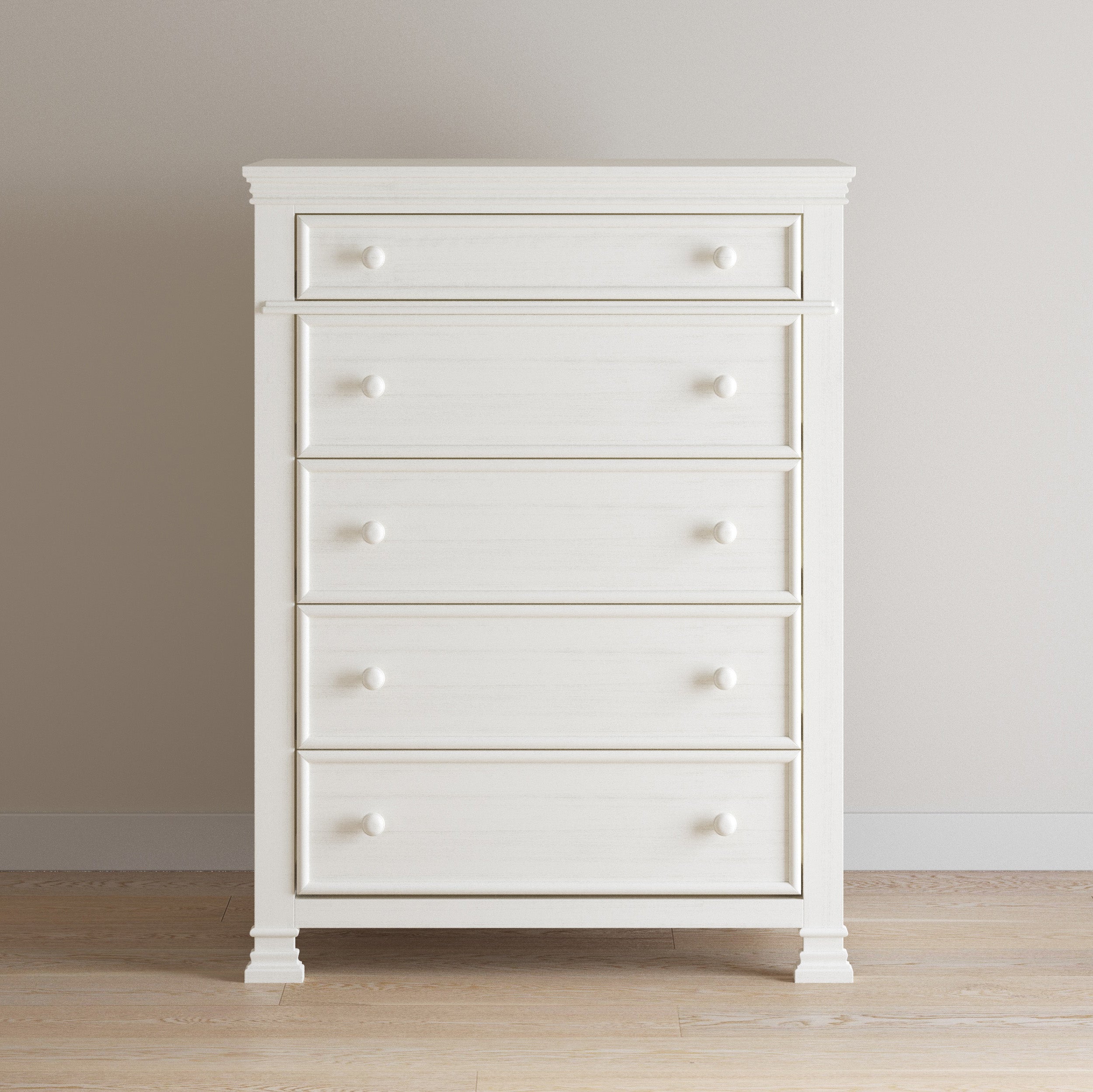 Westgate 5-Drawer Chest. Vintage Linen - Image 3