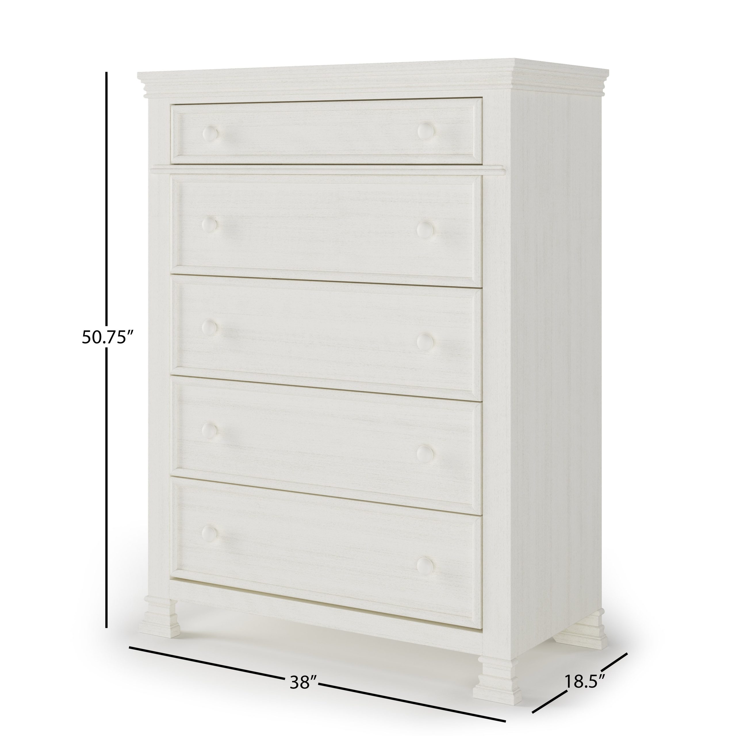 Westgate 4-Piece Nursery Set with Crib. Dresser. Chest and Nightstand - Image 7