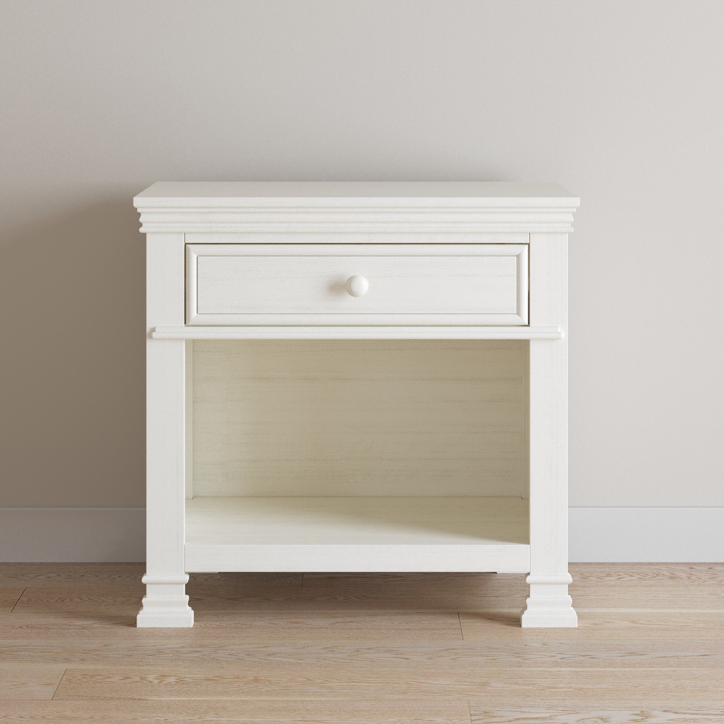 Westgate Nightstand. Vintage Linen - Image 3