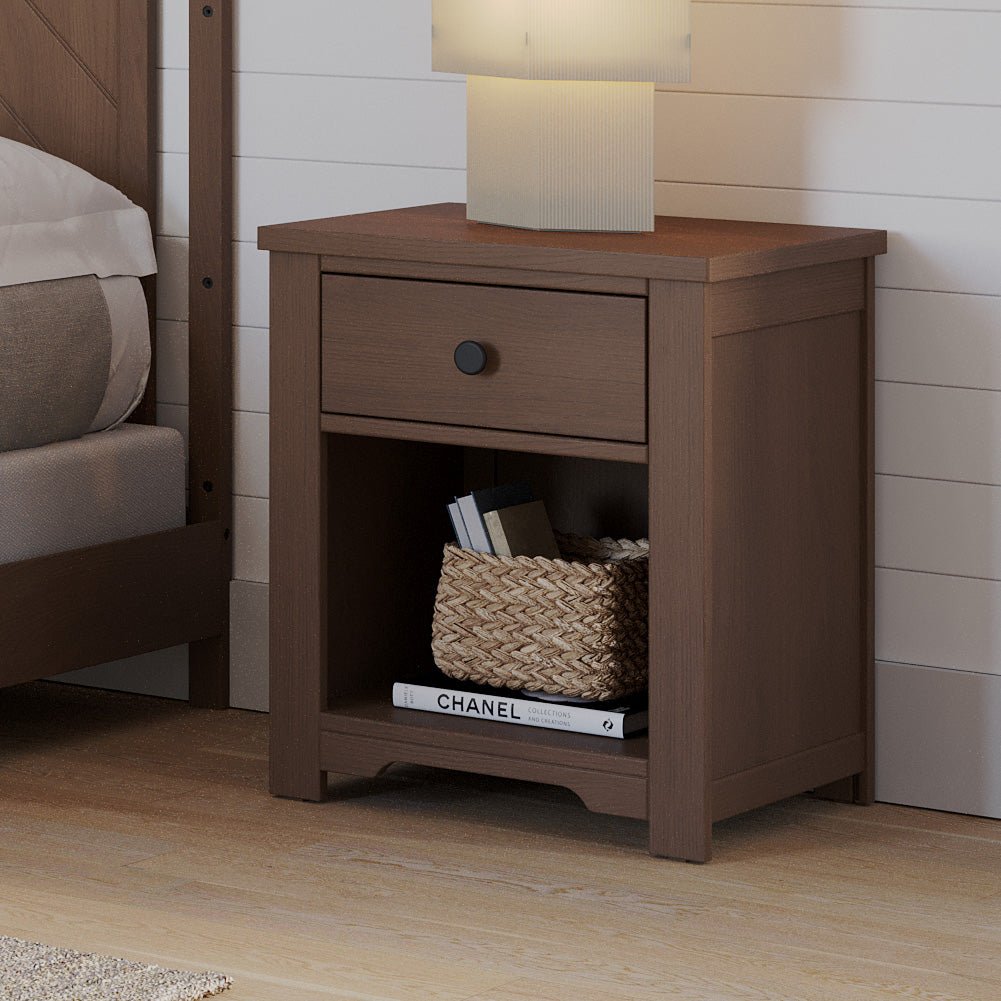 Harmony Nightstand. Dusty Heather