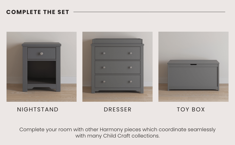 Harmony 33 Kids Toy Box. Cool Gray - Image 19