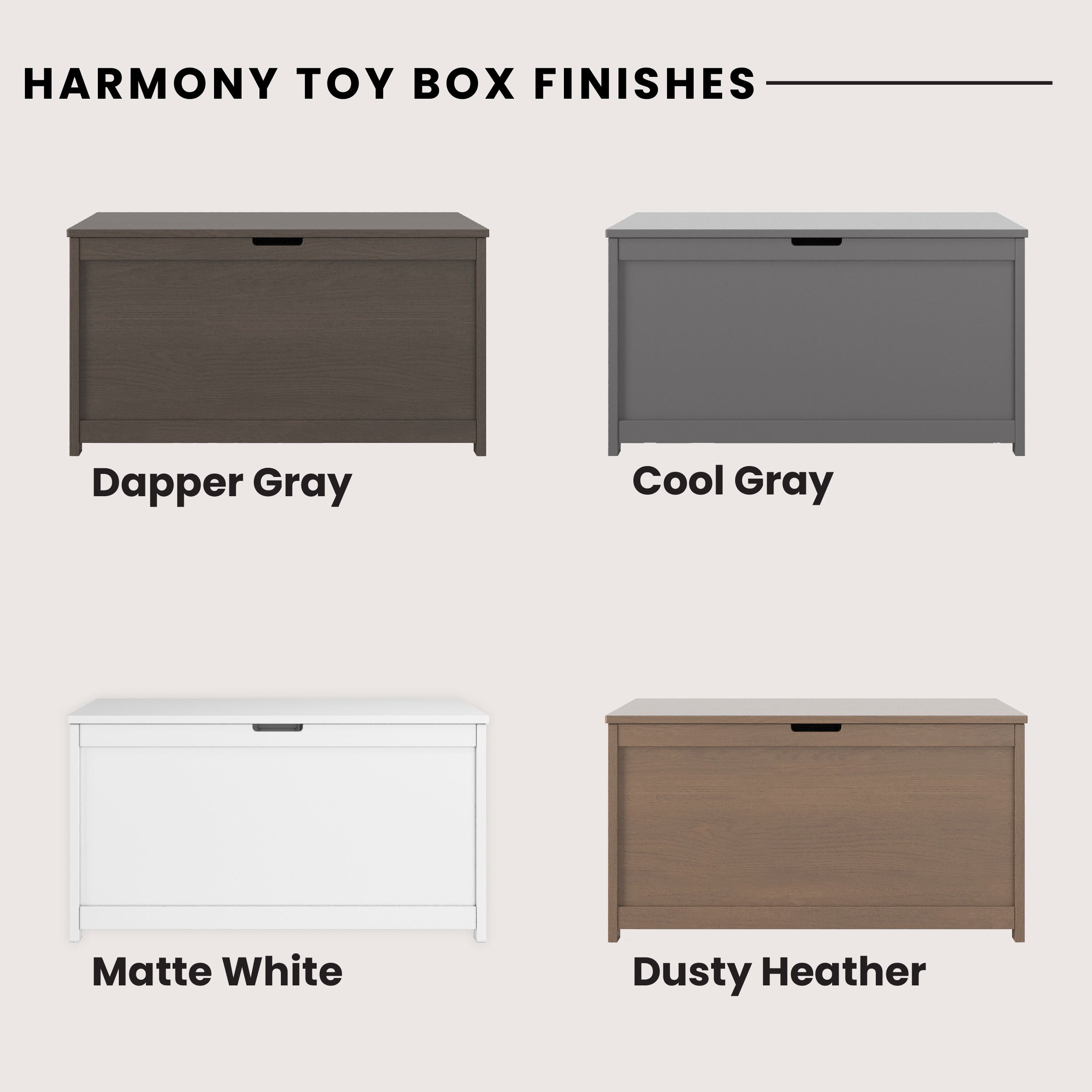 Harmony 33 Kids Toy Box. Dusty Heather - Image 13