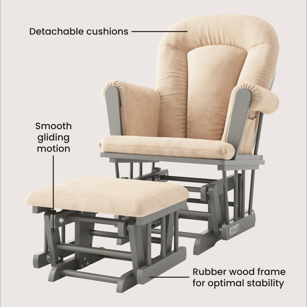 Tranquil Nursery Glider Cushion - Image 19
