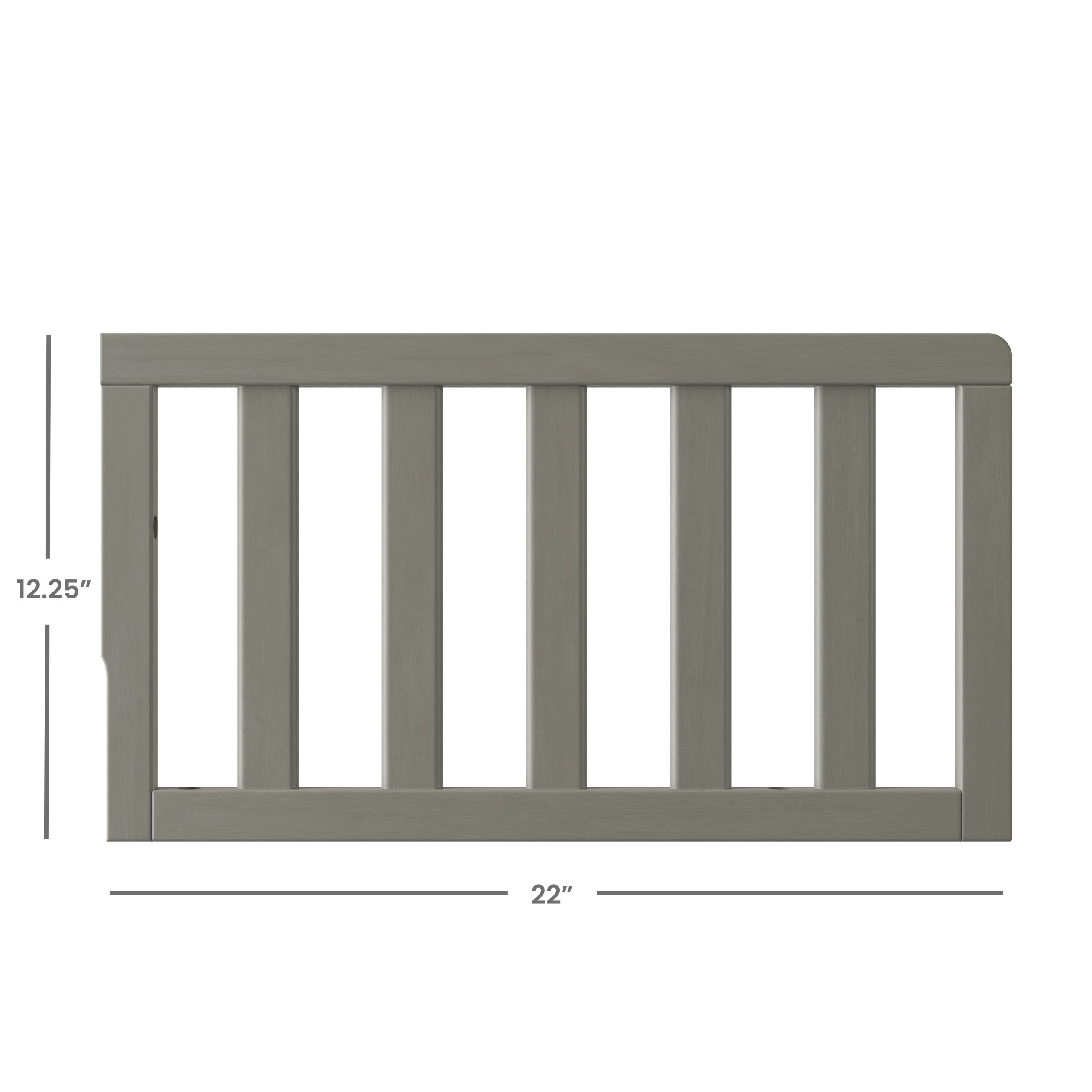F09501 - Toddler Guard Rail - Lunar Gray - Image 2
